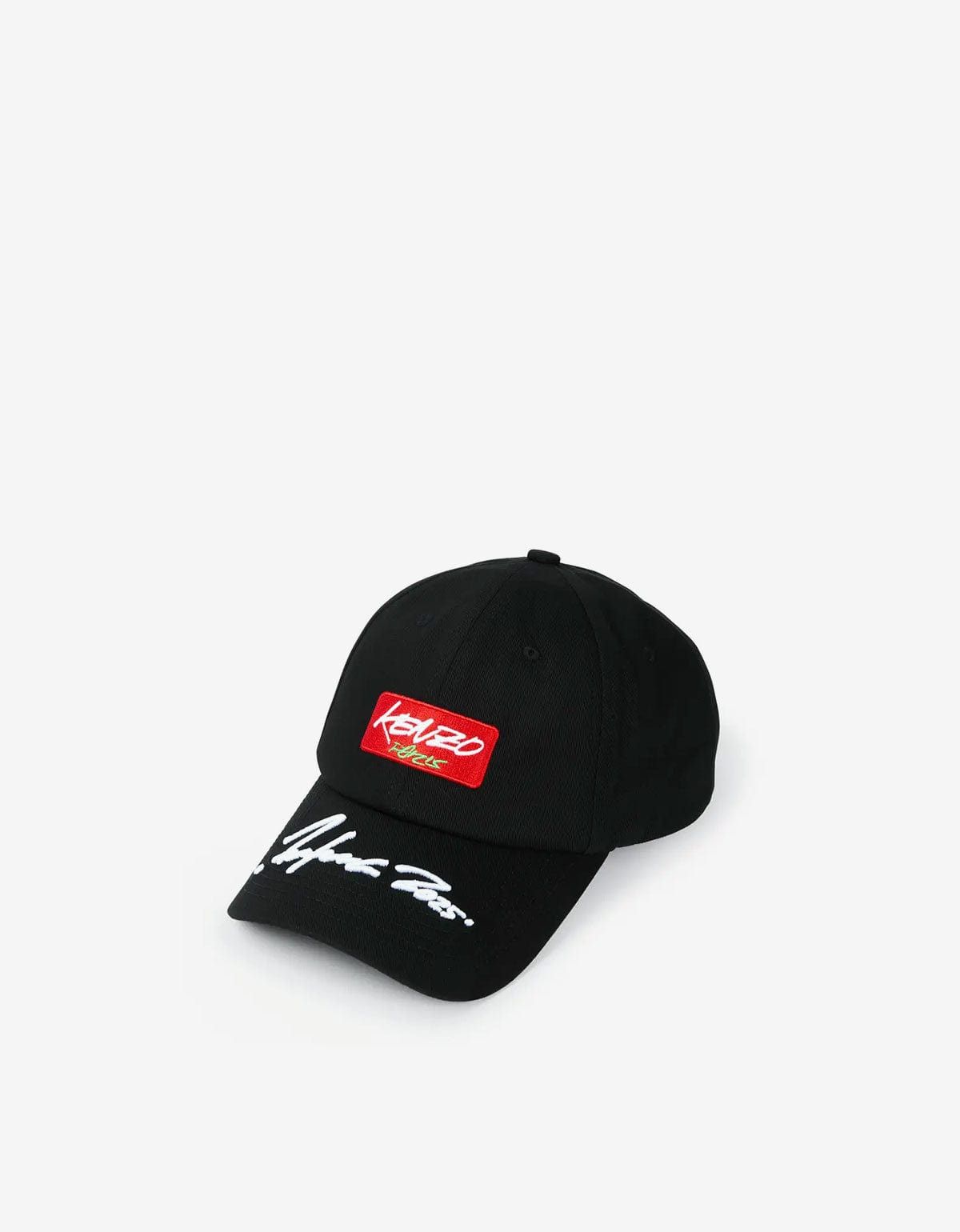Kenzo Kenzo x Futura 2000 Black Embroidered Cap Size ONE SIZE - 1 Thumbnail
