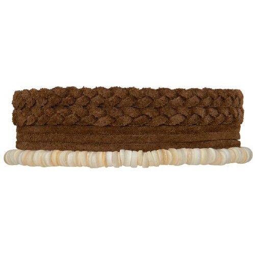 Saint Laurent Paris o1la1rc1a0525 Size: OS / 649762 Multi-Strand Bracelet Suede Size ONE SIZE - 1 Preview