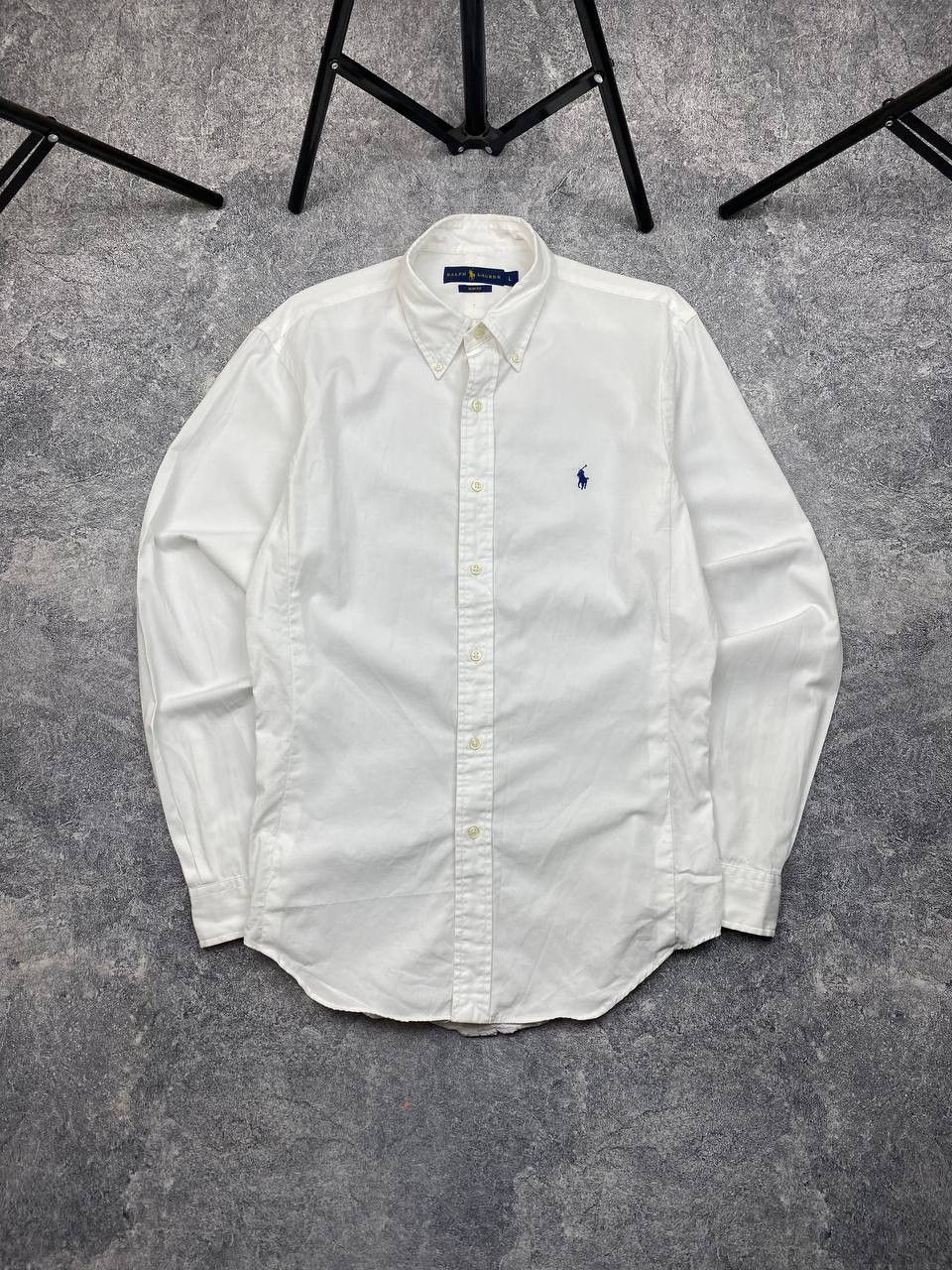 Polo Ralph Lauren × Ralph Lauren Vintage Polo Ralph Lauren Shirt Long Sleeve Check Size L Size US L / EU 52-54 / 3 - 1 Thumbnail