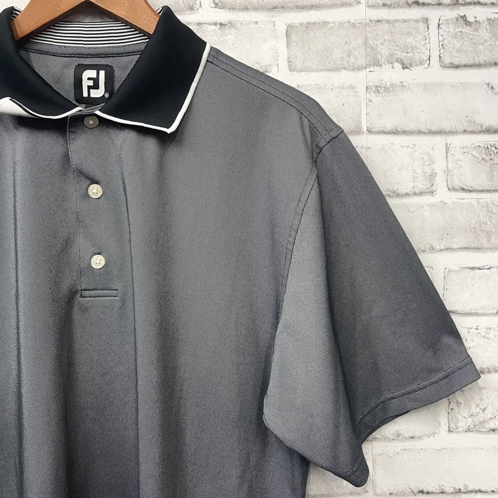 Footjoy FootJoy Polo Shirt Mens Size M Gray Athletic Stretchy Polo Shirt M Mens FootJoy Gray Athletic Shirt Polo Size US M / EU 48-50 / 2 - 2 Thumbnail