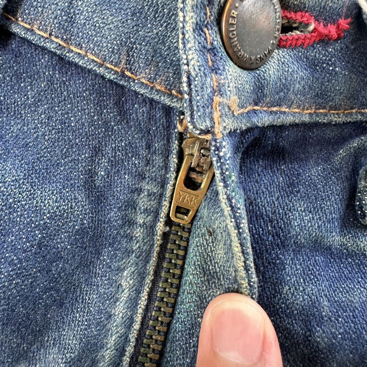 Japanese Brand Vintage WranglerXVans Limited Edition Rare Denim Jean Pant Size US 28 / EU 44 - 5 Thumbnail