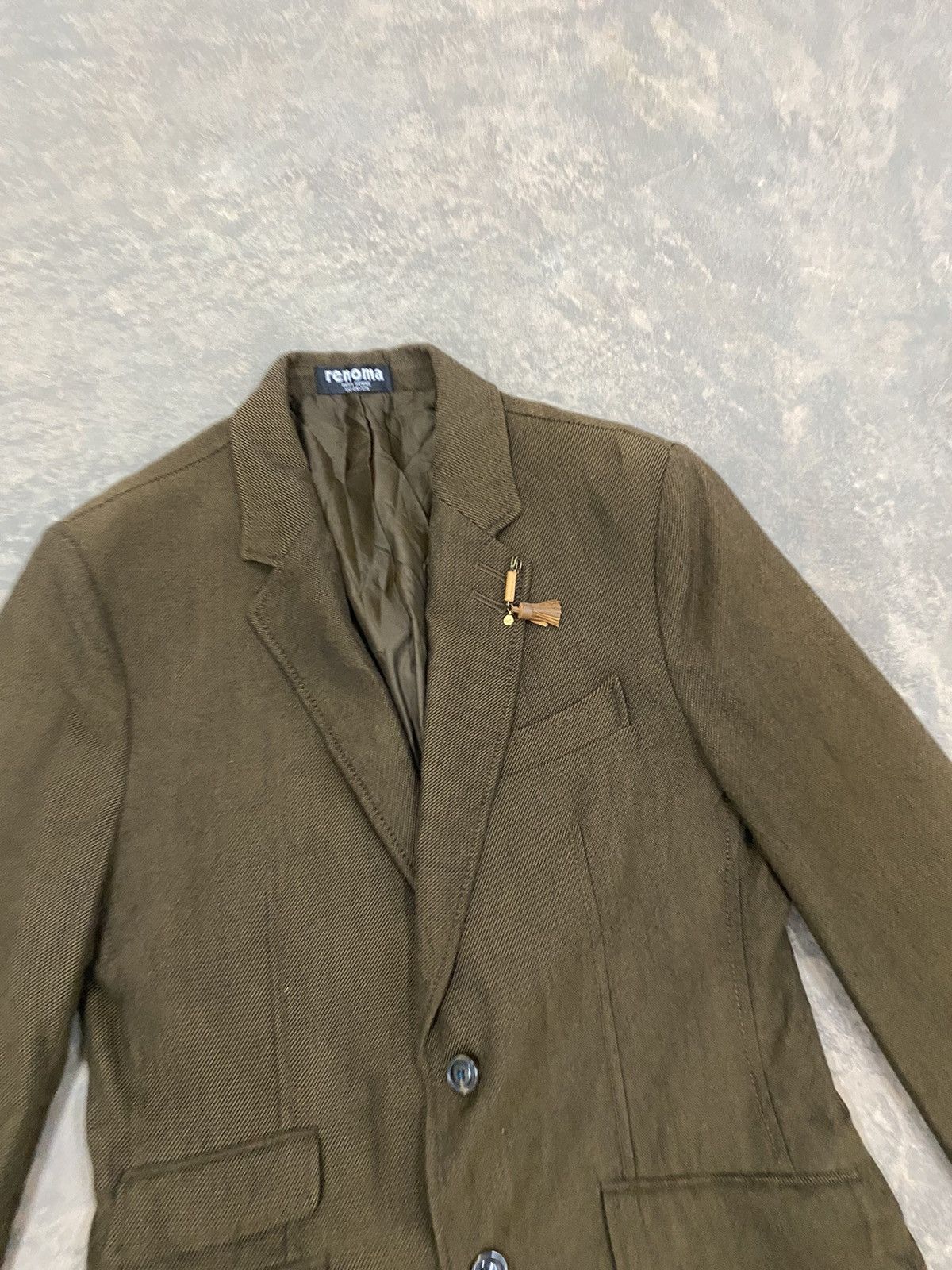Renoma LUXURY RENOMA BLAZER VINTAGE 90s Size US S / EU 44-46 / 1 - 5 Thumbnail