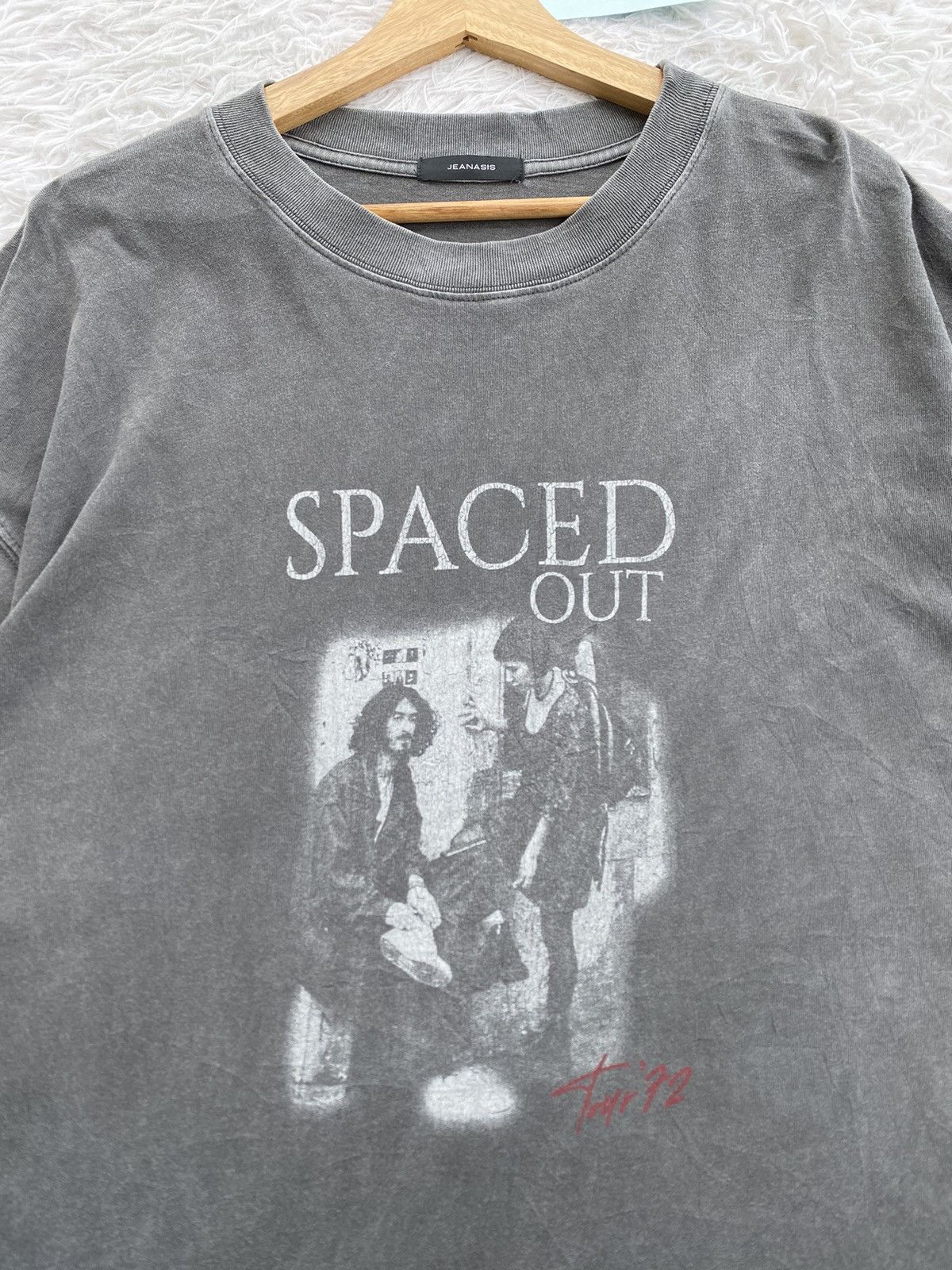 Japanese Brand Rare Vintage Spaced Out Jeanasis Tshirt Size US L / EU 52-54 / 3 - 6 Thumbnail