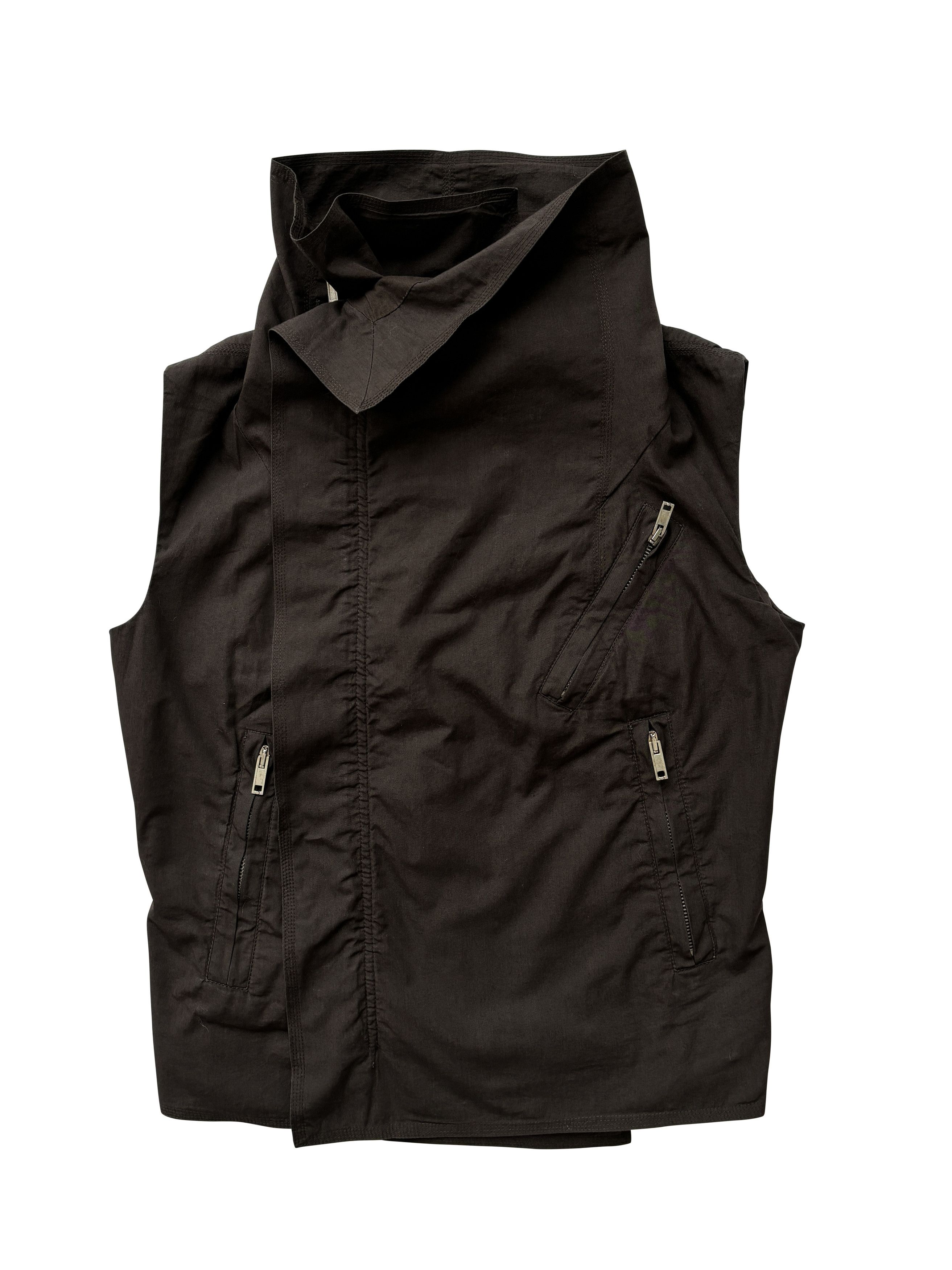 ⚡️QUICK SALE⚡️Rick Owens Drkshdw Brown Sleeveless Jacket