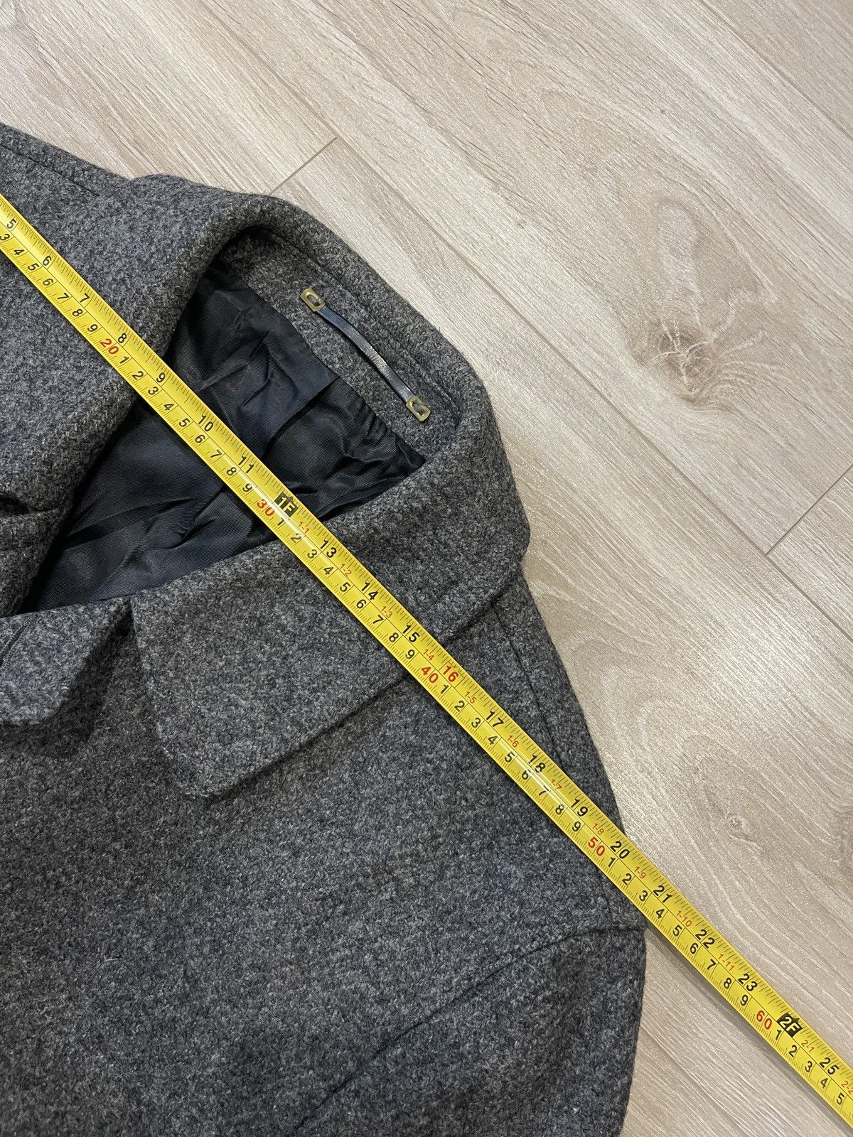 Vintage Vintage Sundermann Wool Overcoat Gray Tweed Kynoch Men's XXL Size US XXL / EU 58 / 5 - 13 Thumbnail