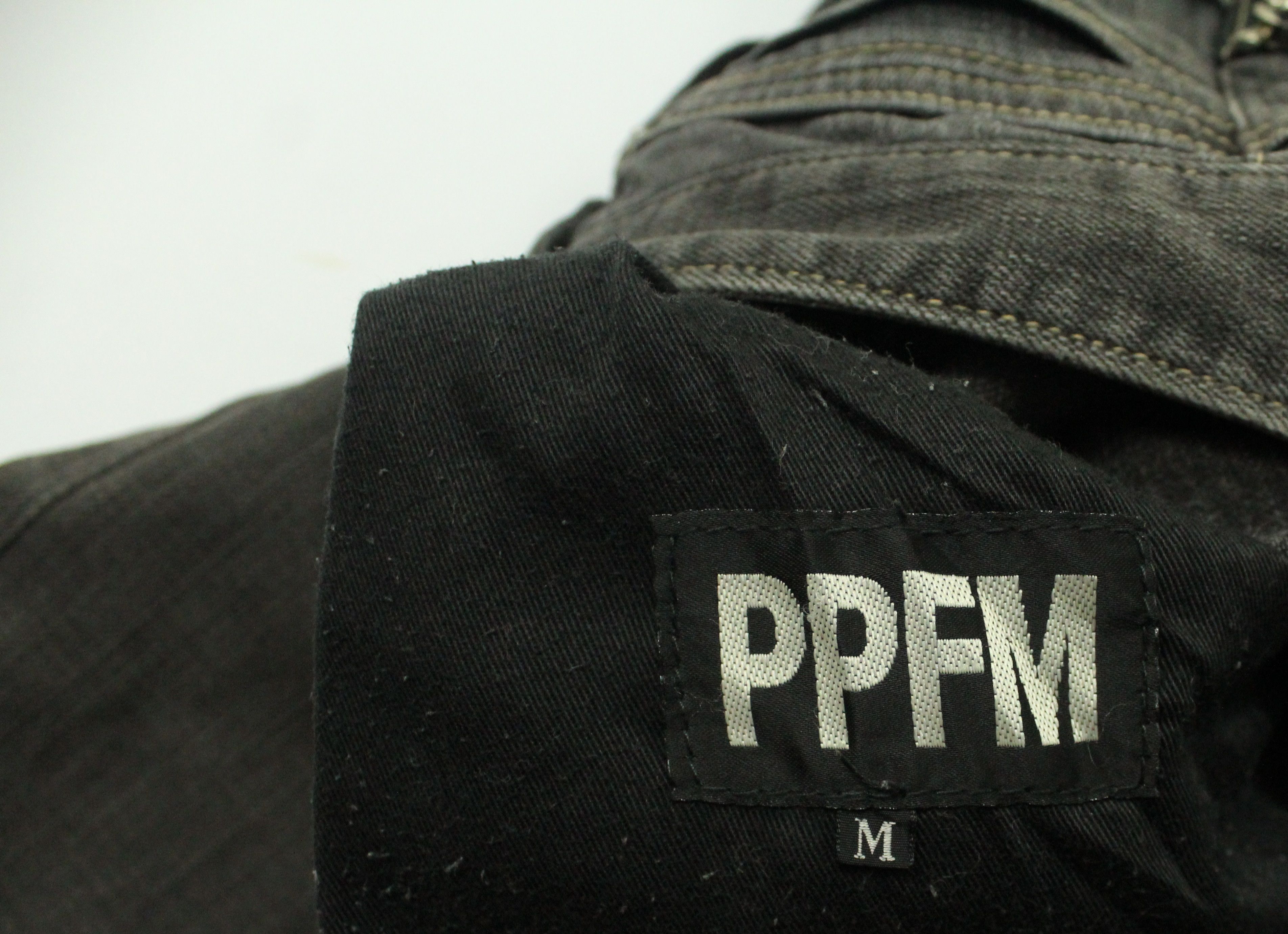 PPFM PPFM Denim Stretchy Multi Zippers Pockets Size US 30 / EU 46 - 20 Thumbnail