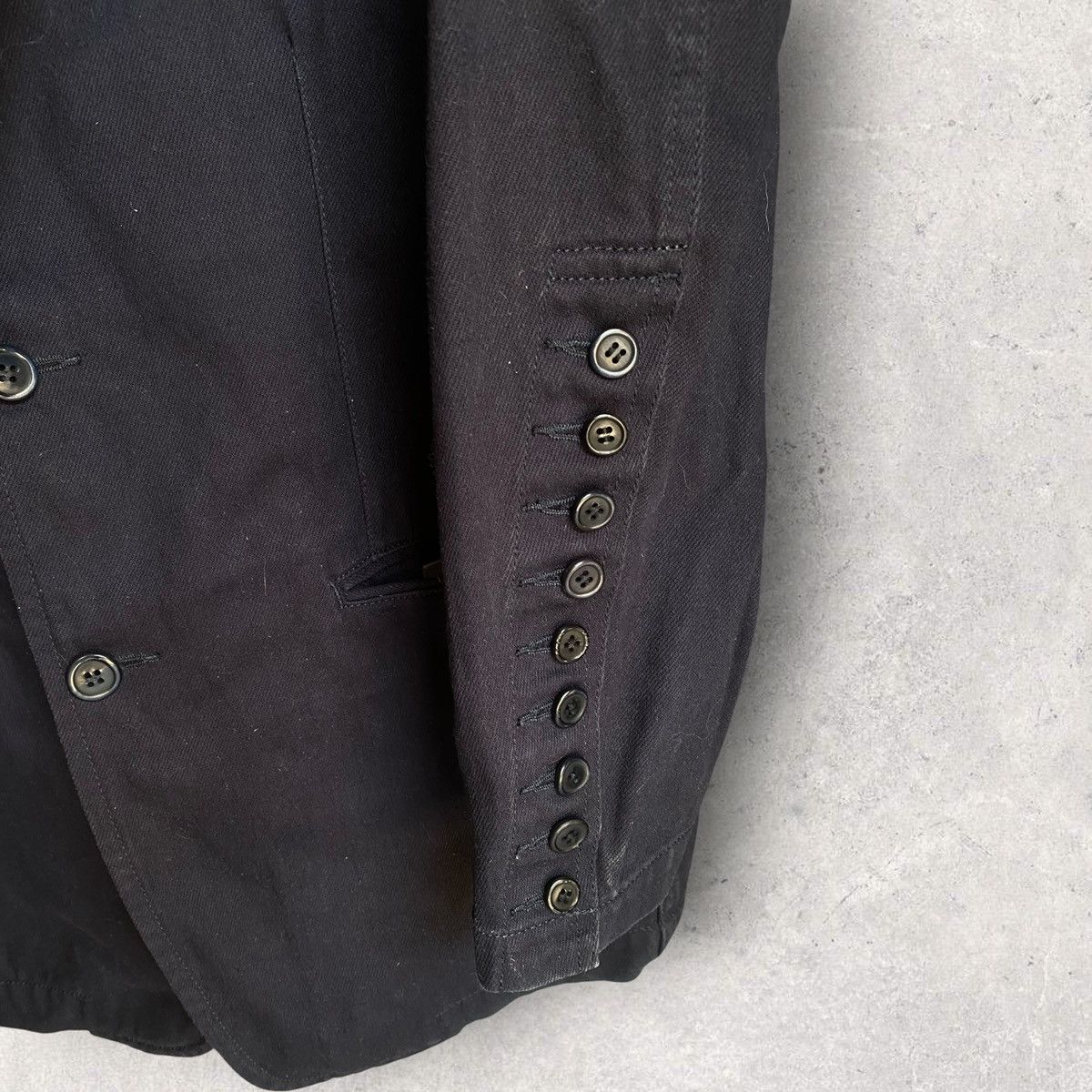 Comme des Garcons Homme Plus SS12 Multi Button Sleeve Blazer Jacket Size US M / EU 48-50 / 2 - 2 Thumbnail