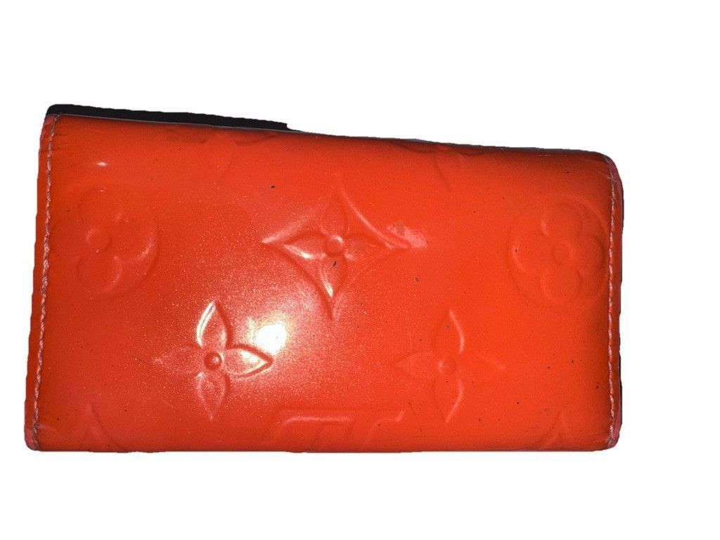 Louis Vuitton Louis Vuitton Orange Vernis Key Case Size ONE SIZE - 2 Thumbnail