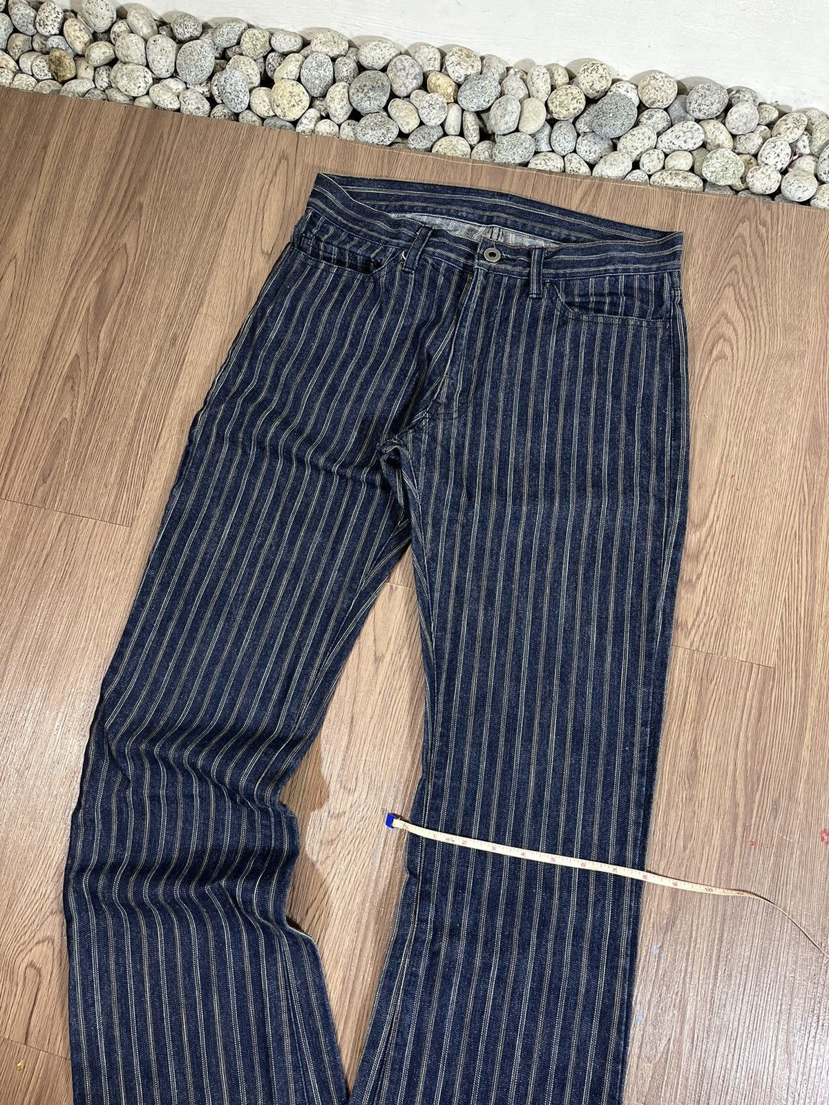 If Six Was Nine Edge Rupert Hickory Flare Denim Size US 30 / EU 46 - 13 Thumbnail