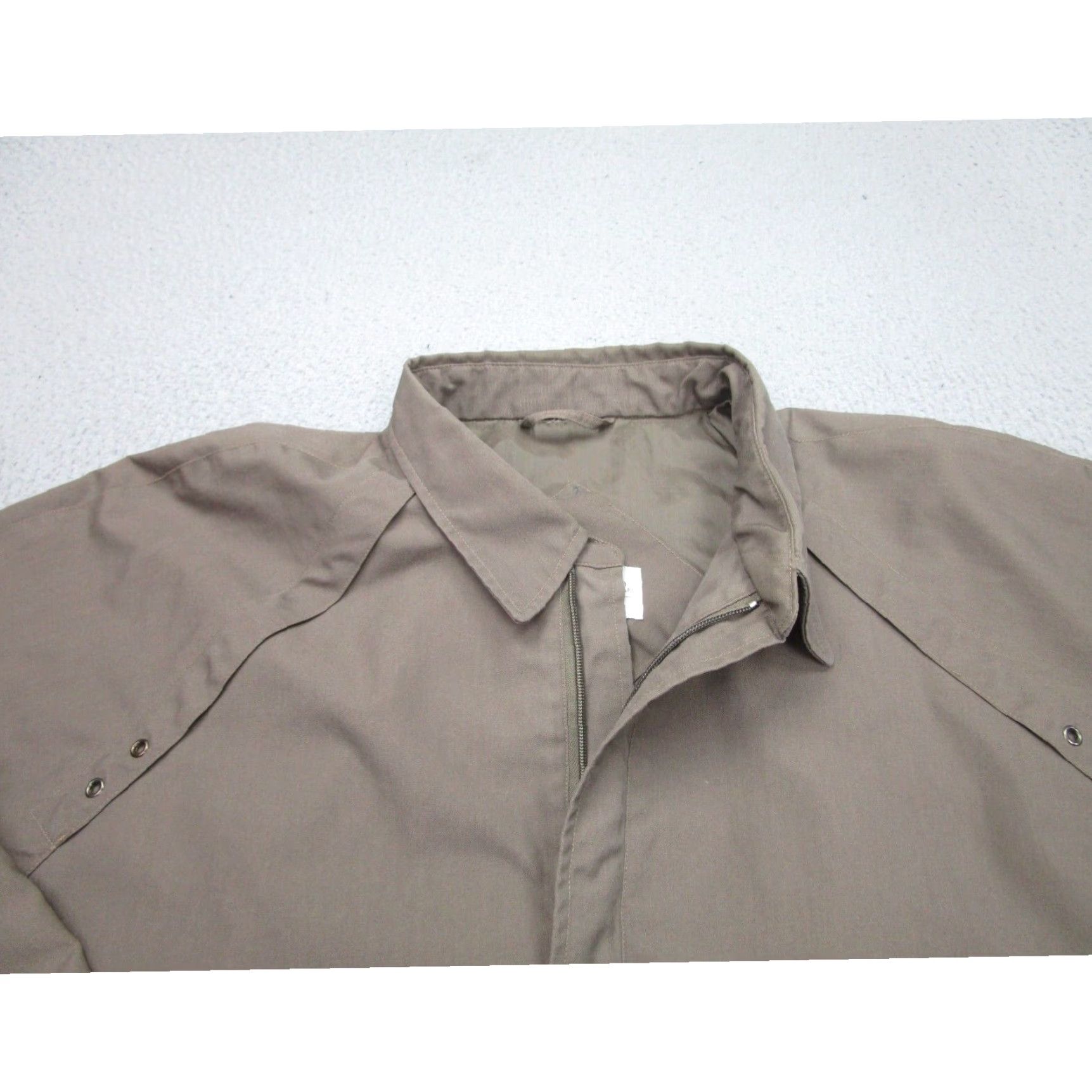 McGregor McGregor Mens Brown Jacket James Dean Bomber Coat Vintage Large 90s Size US L / EU 52-54 / 3 - 2 Thumbnail