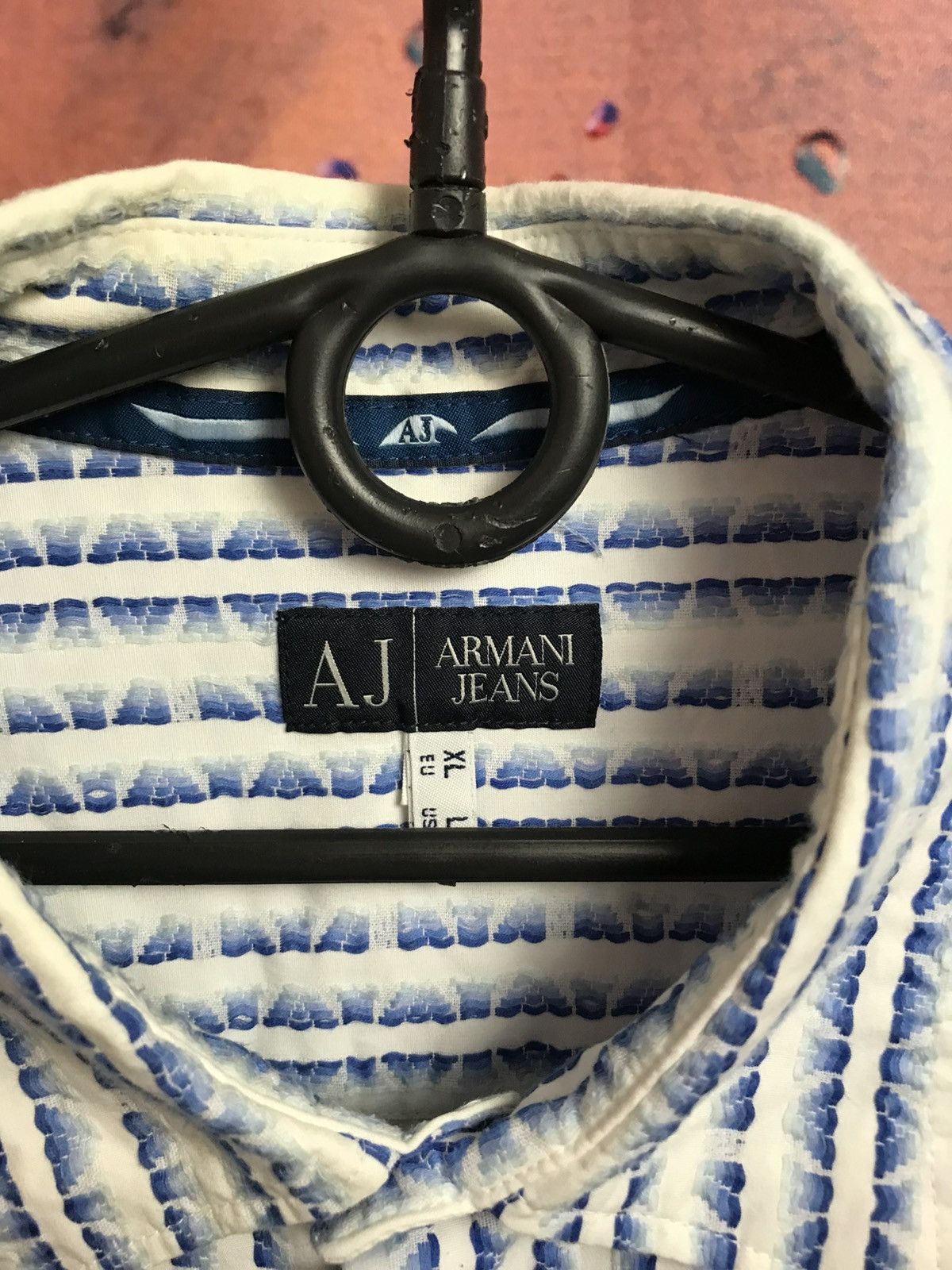 Armani Armani luxury streetwear shirt Size US L / EU 52-54 / 3 - 3 Thumbnail