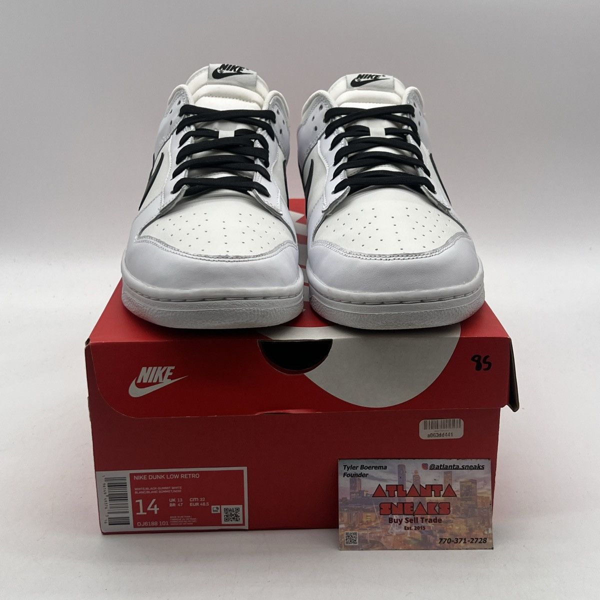 Nike Nike dunk low reverse panda Size US 14 / EU 47 - 2 Thumbnail