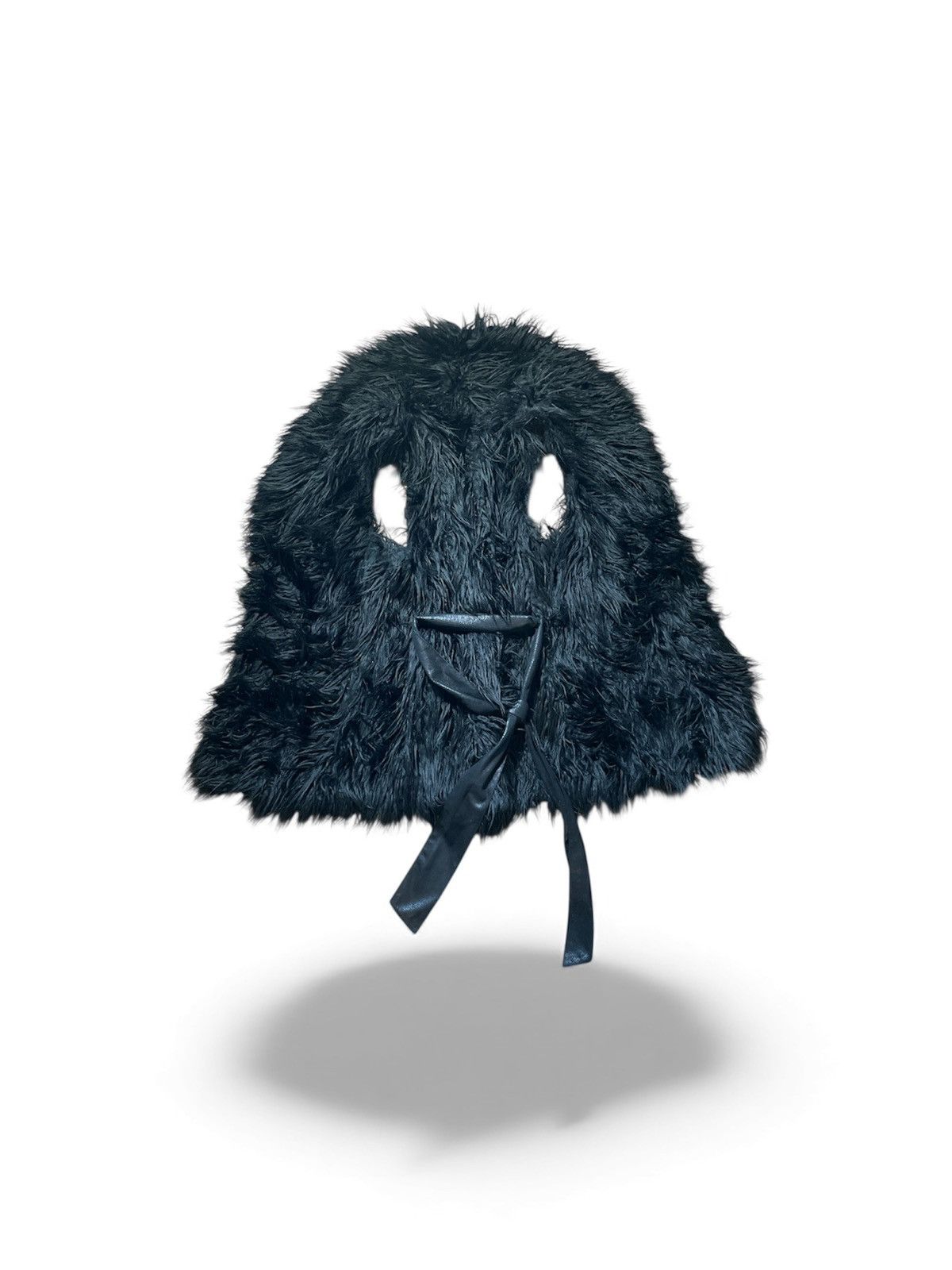 Other Black Faux Fur Vest Size L / US 10 / IT 46 - 2 Thumbnail