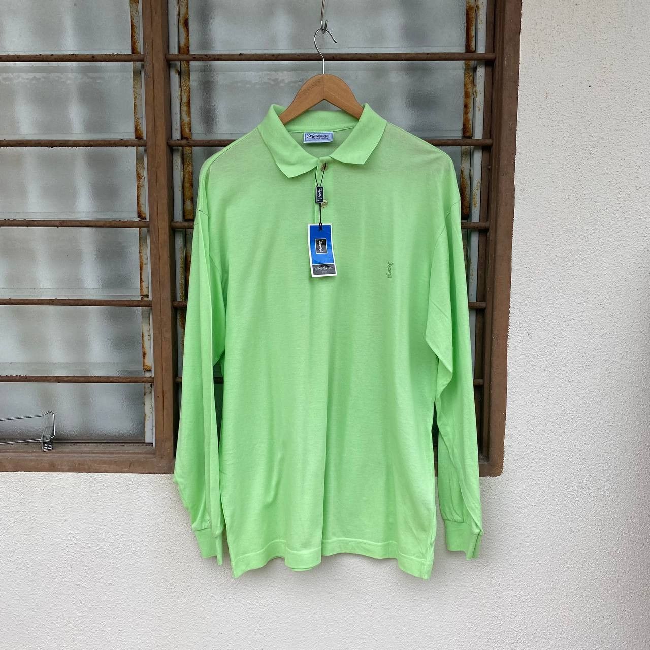 Yves Saint Laurent YSL YVES SAINT LAURENT VINTAGE POLO NWT MADE IN ITALY Size US M / EU 48-50 / 2 - 1 Thumbnail
