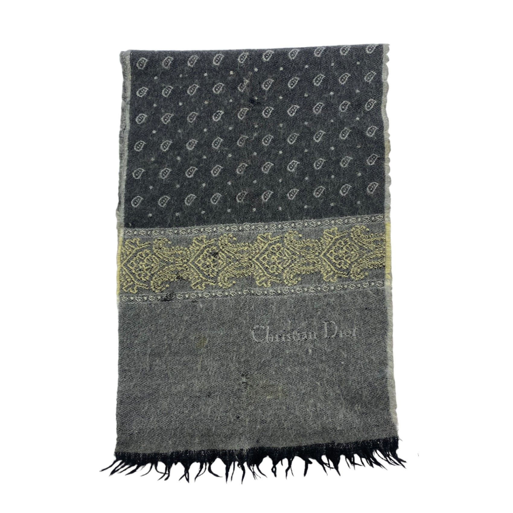 Vintage Christian Dior Monsieur Scarf / Muffler / Neckwear Size ONE SIZE - 2 Thumbnail