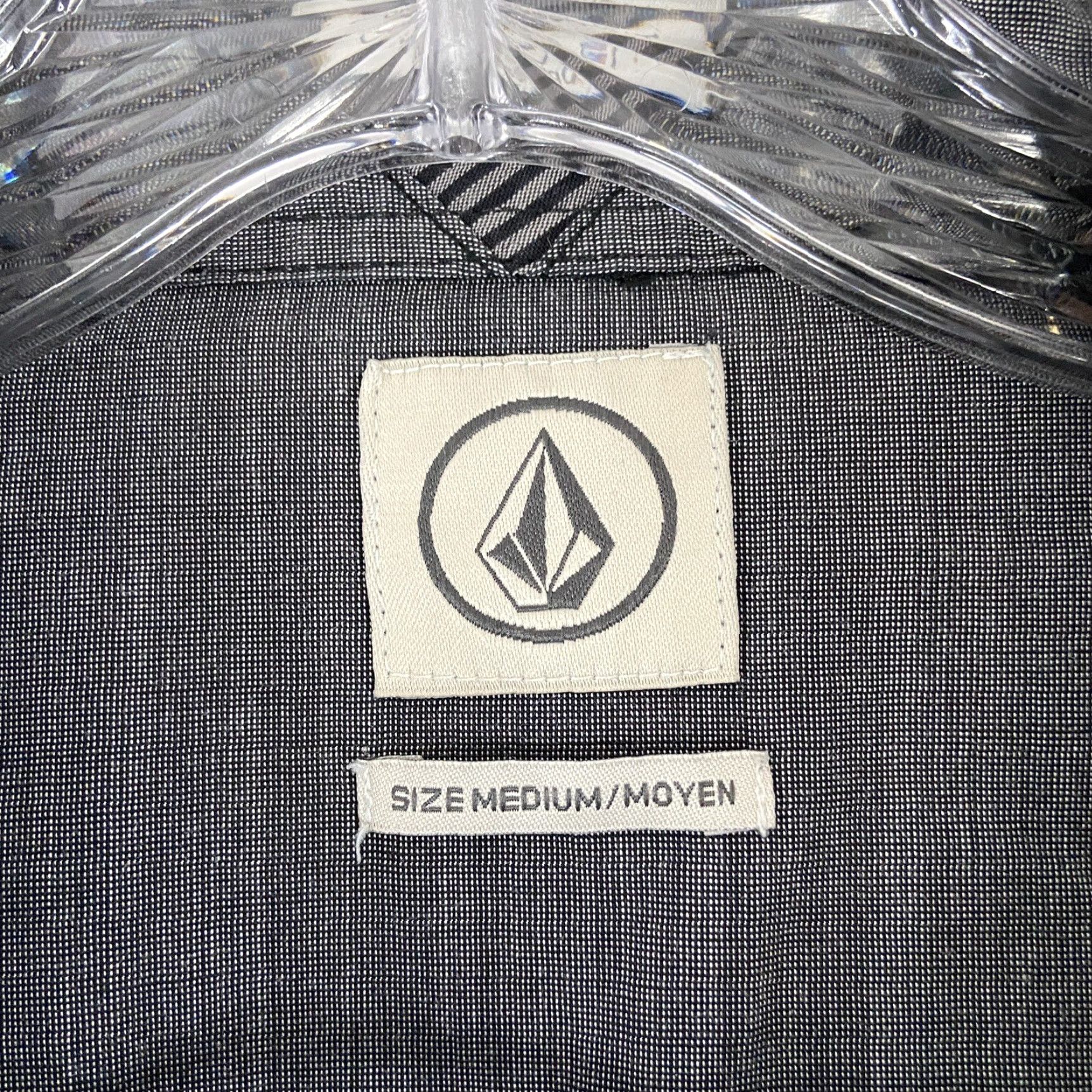 Volcom Volcom Shirt Men M Gray Long Sleeve Button-Up Regular Size Medium Size US M / EU 48-50 / 2 - 6 Thumbnail