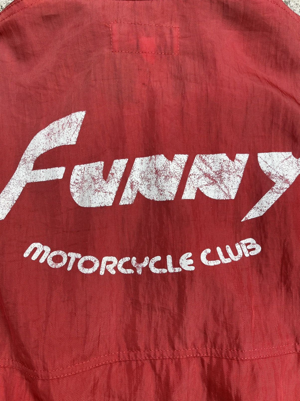 Sports Specialties × Vintage Vintage Kenz Sports Funny Motorcycle Club Jacket - Red Nylon Size US M / EU 48-50 / 2 - 5 Thumbnail