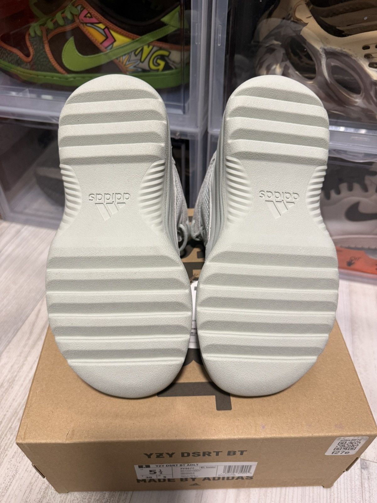 Adidas × Kanye West Adidas Yeezy Desert Boot Salt Size US 5.5 / EU 38 - 7 Thumbnail