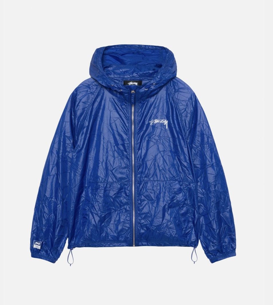 Stussy Stussy new beach shell nylon jacket S blue majotech zip up Size US S / EU 44-46 / 1 - 2 Thumbnail