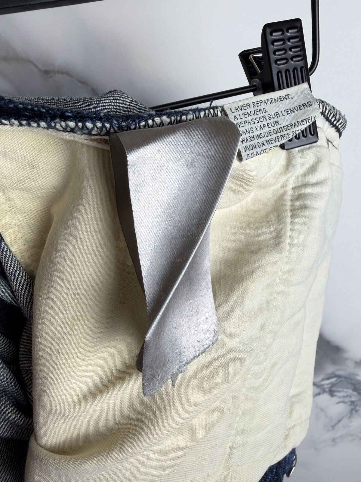 Dior AW11 Dior Homme My Darling Claymask Faded Jake Denim Jeans Size US 28 / EU 44 - 12 Thumbnail