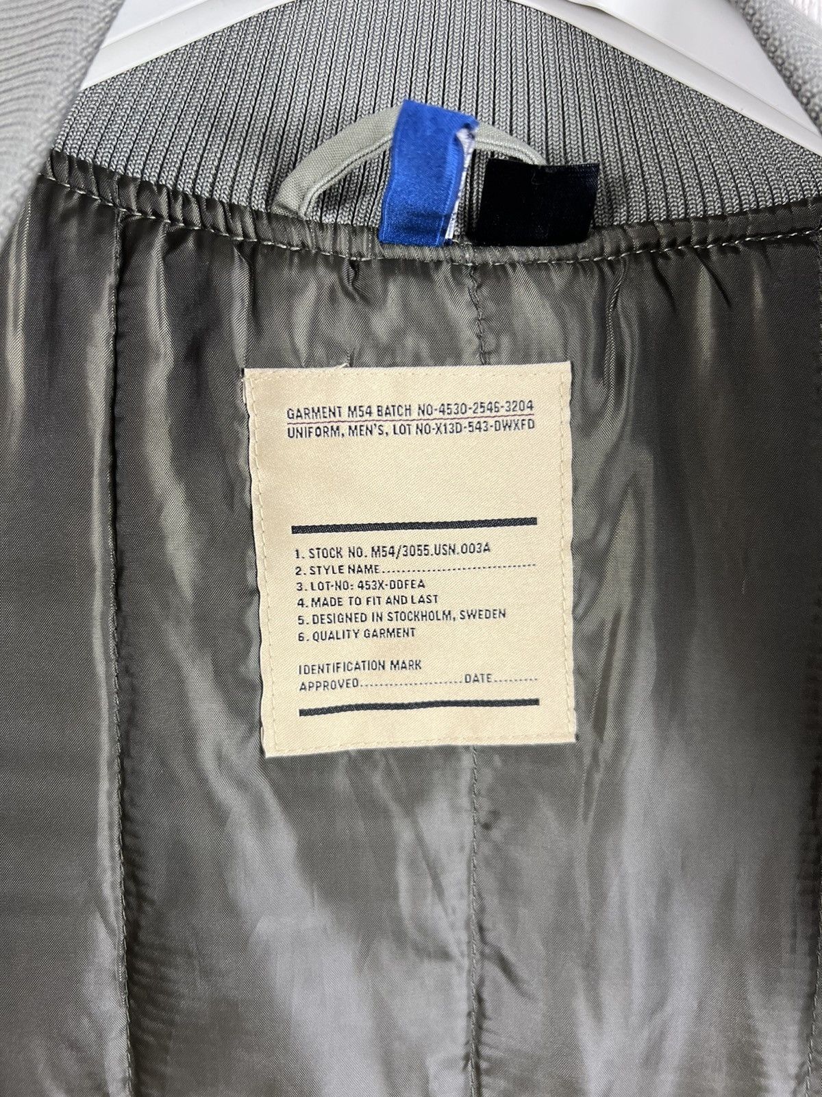 H&M Archive H&M military bomber M54 jacket bondage helmut lang Size US XL / EU 56 / 4 - 21 Thumbnail