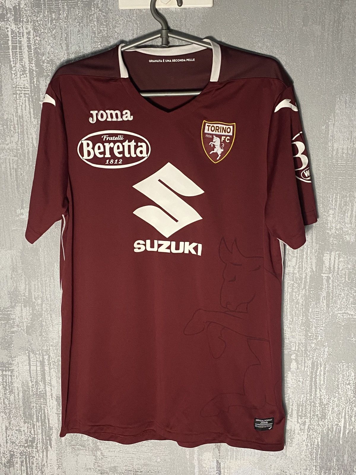 Joma Vintage Torino FC Joma Soccer Jersey Football Camiseta Kit Size US XL / EU 56 / 4 - 1 Thumbnail