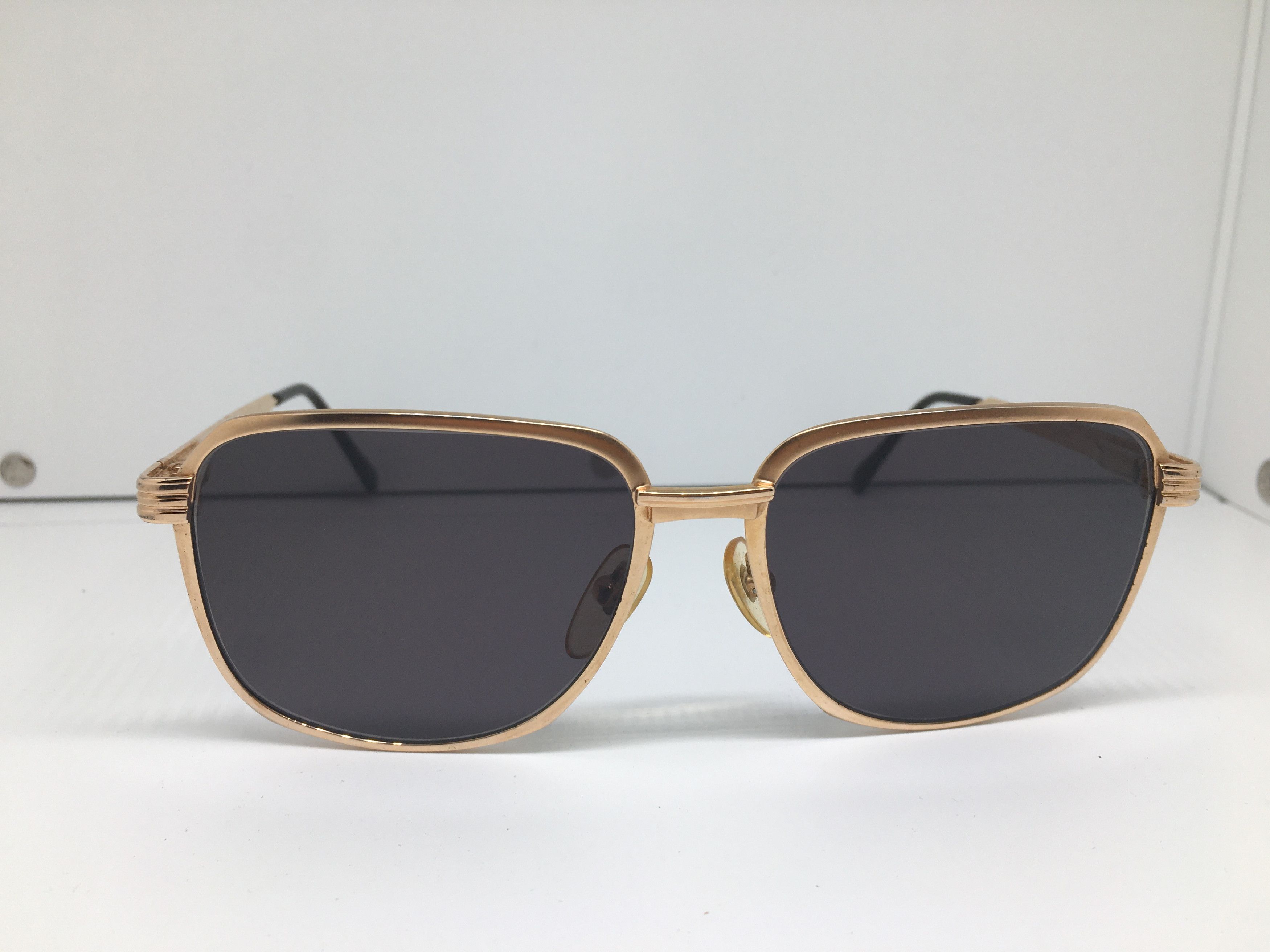 Vintage Vintage Charisma CH-104 22KGP Gold Sunglasses Frame Size ONE SIZE - 1 Thumbnail