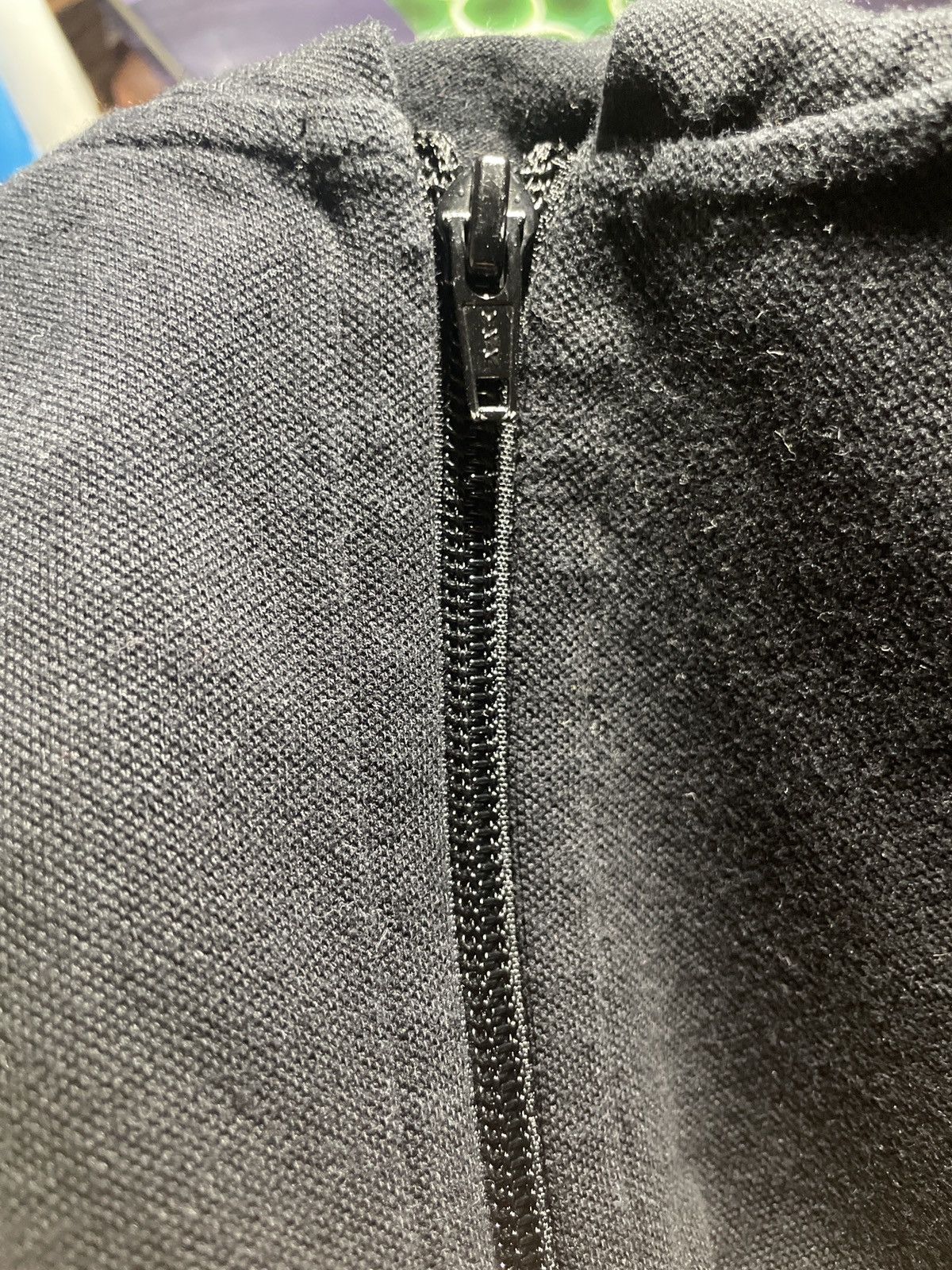 Burberry Y2K Burberry Black Zip Up Hoodie with Red Embroidered Logo Size XS / US 0-2 / IT 36-38 - 8 Thumbnail