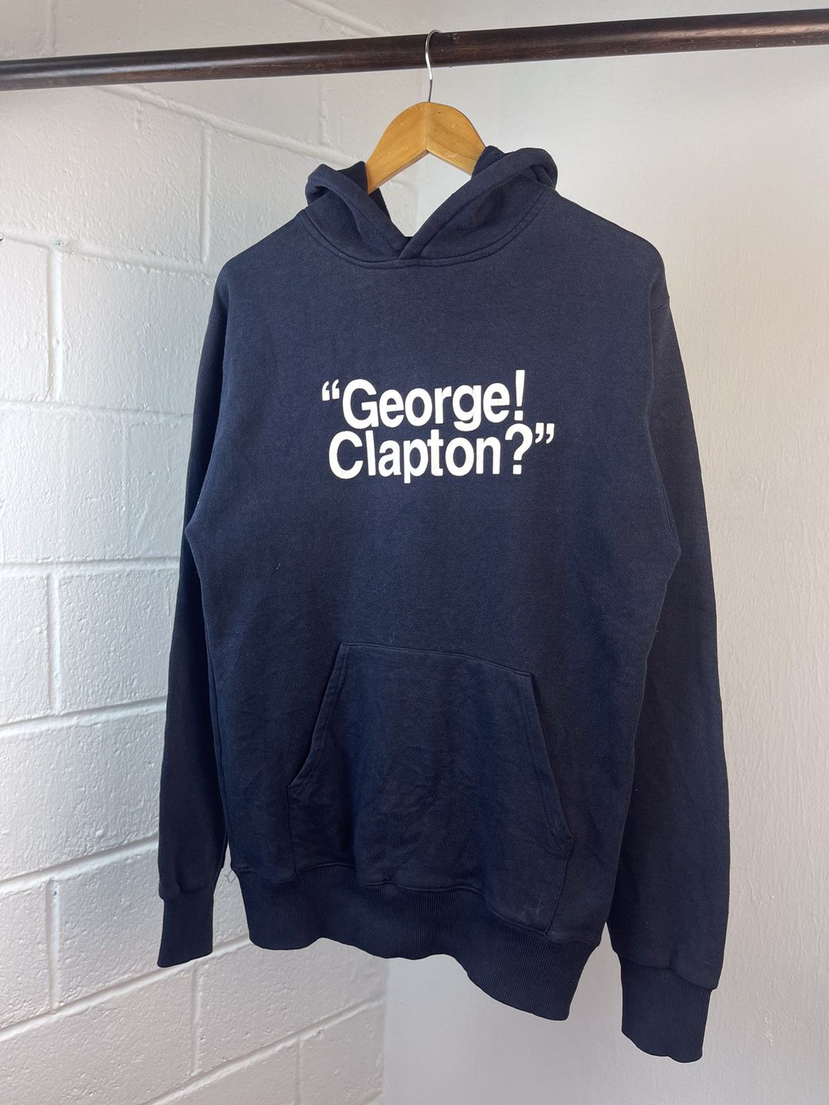 Hysteric Glamour 90s Hysteric Glamour “George!Clapton?” Hoodie Size US M / EU 48-50 / 2 - 3 Thumbnail