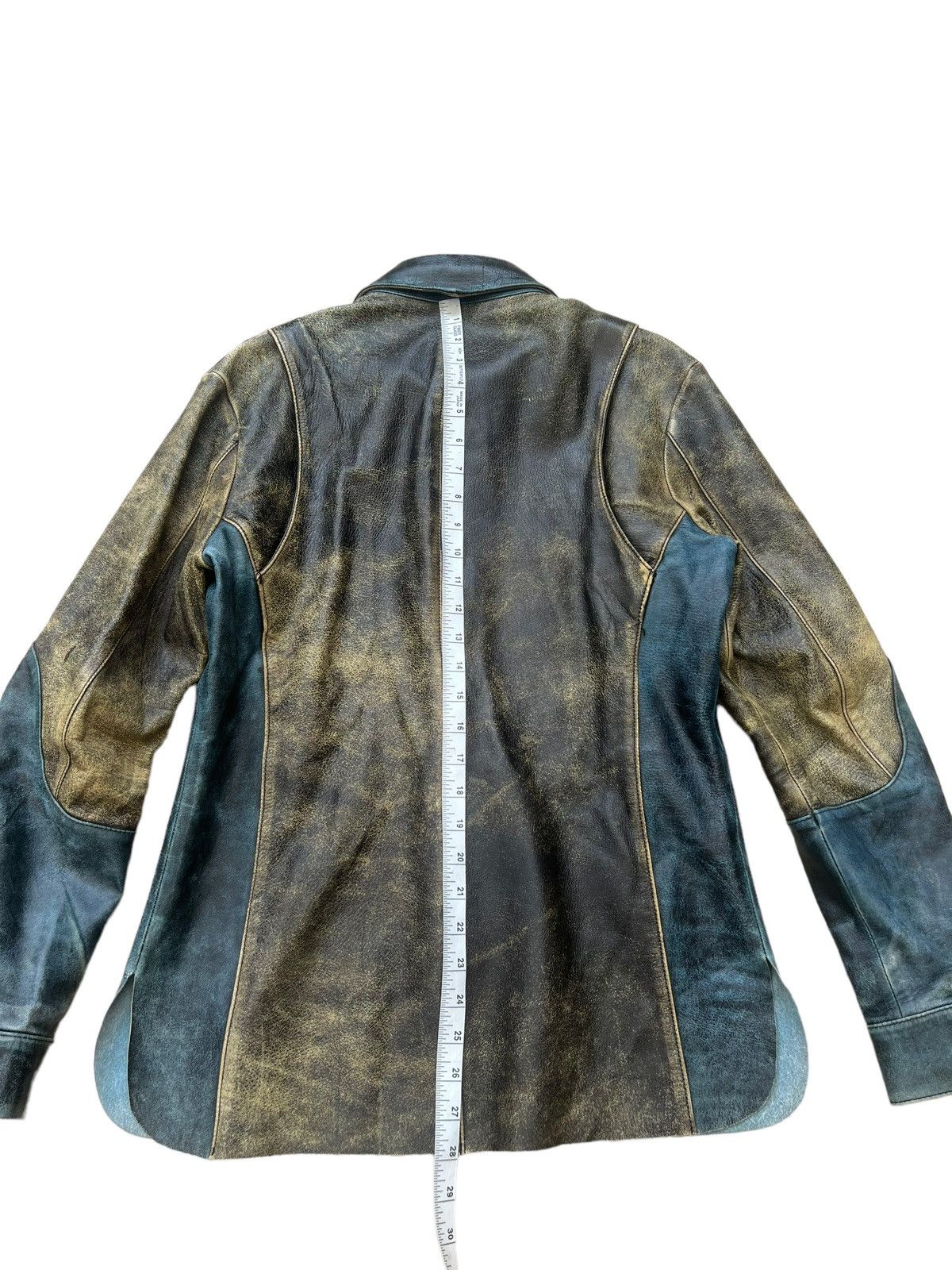 Obelisk Vintage Obelisk Japan Nice Patina Horse Leather Shirt Size US M / EU 48-50 / 2 - 5 Thumbnail