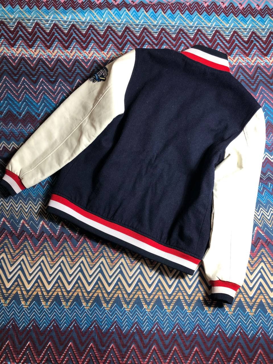 MLB × Majestic × Vintage NEW YORK YANKEES MAJESTIC SATIN BOMBER JACKET NAVY BLUE Size US M / EU 48-50 / 2 - 8 Thumbnail