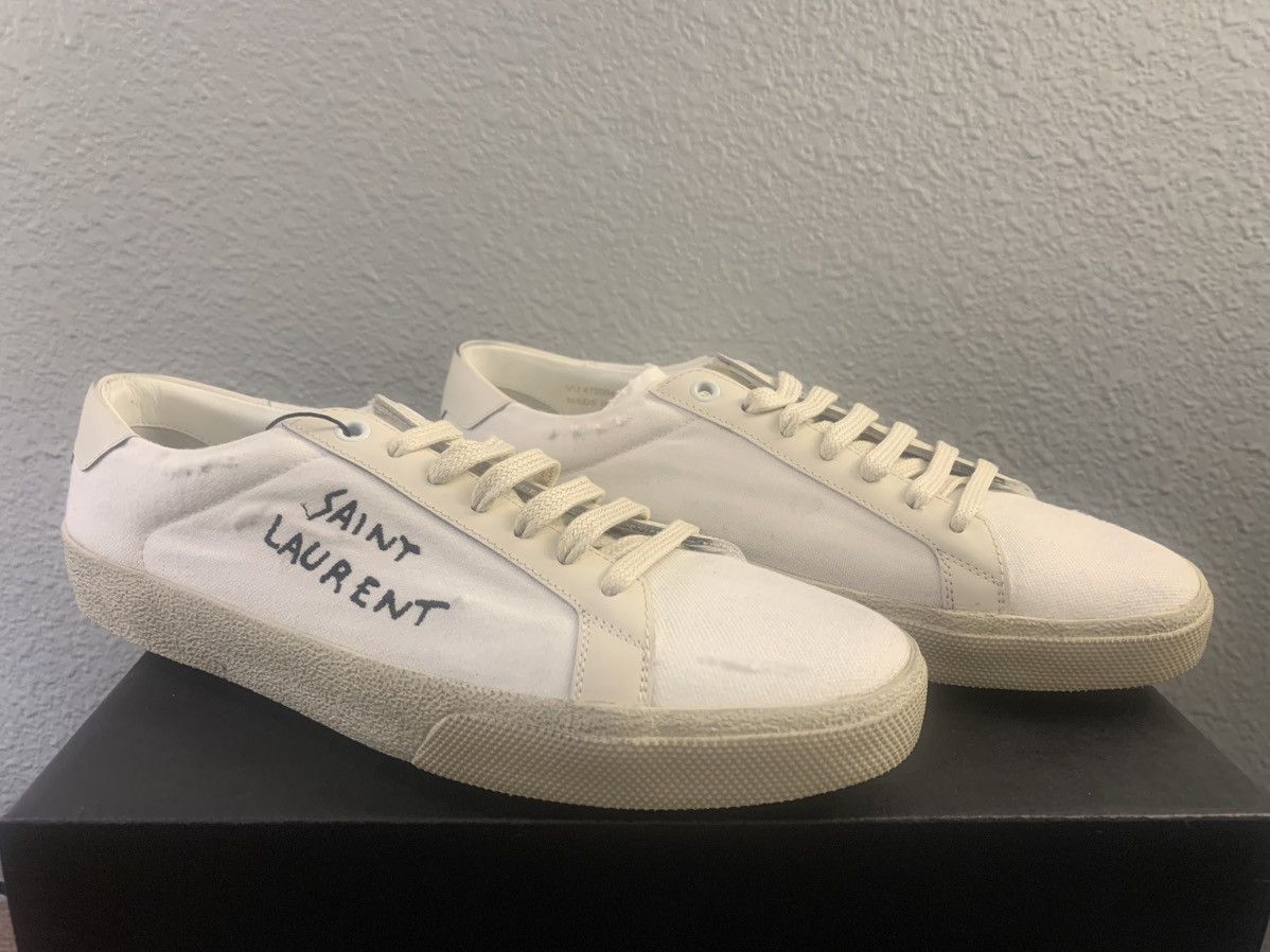 Saint Laurent Paris Saint Laurent SL/06 Sneakers Size US 7.5 / EU 40-41 - 2 Thumbnail