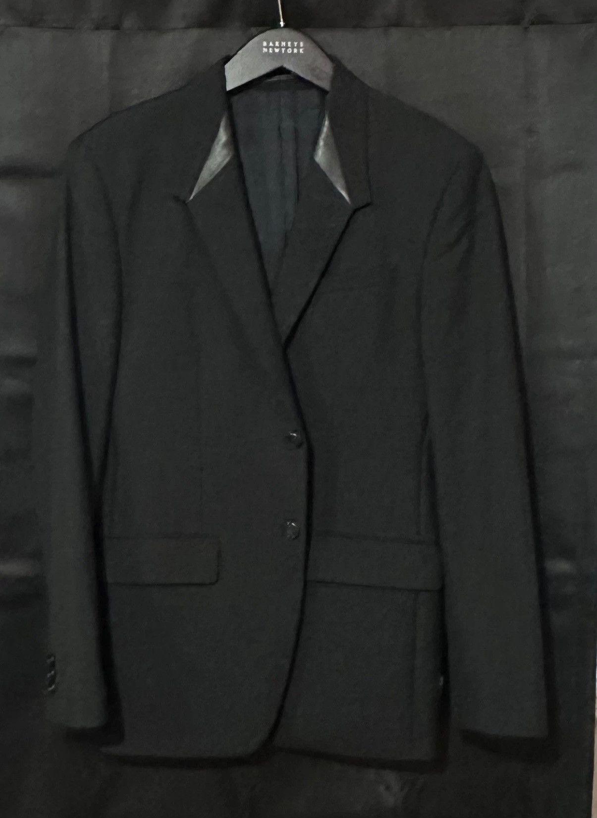 Givenchy Givenchy Leather Collar Blazer Ricardo Tisci Size 50R - 1 Thumbnail