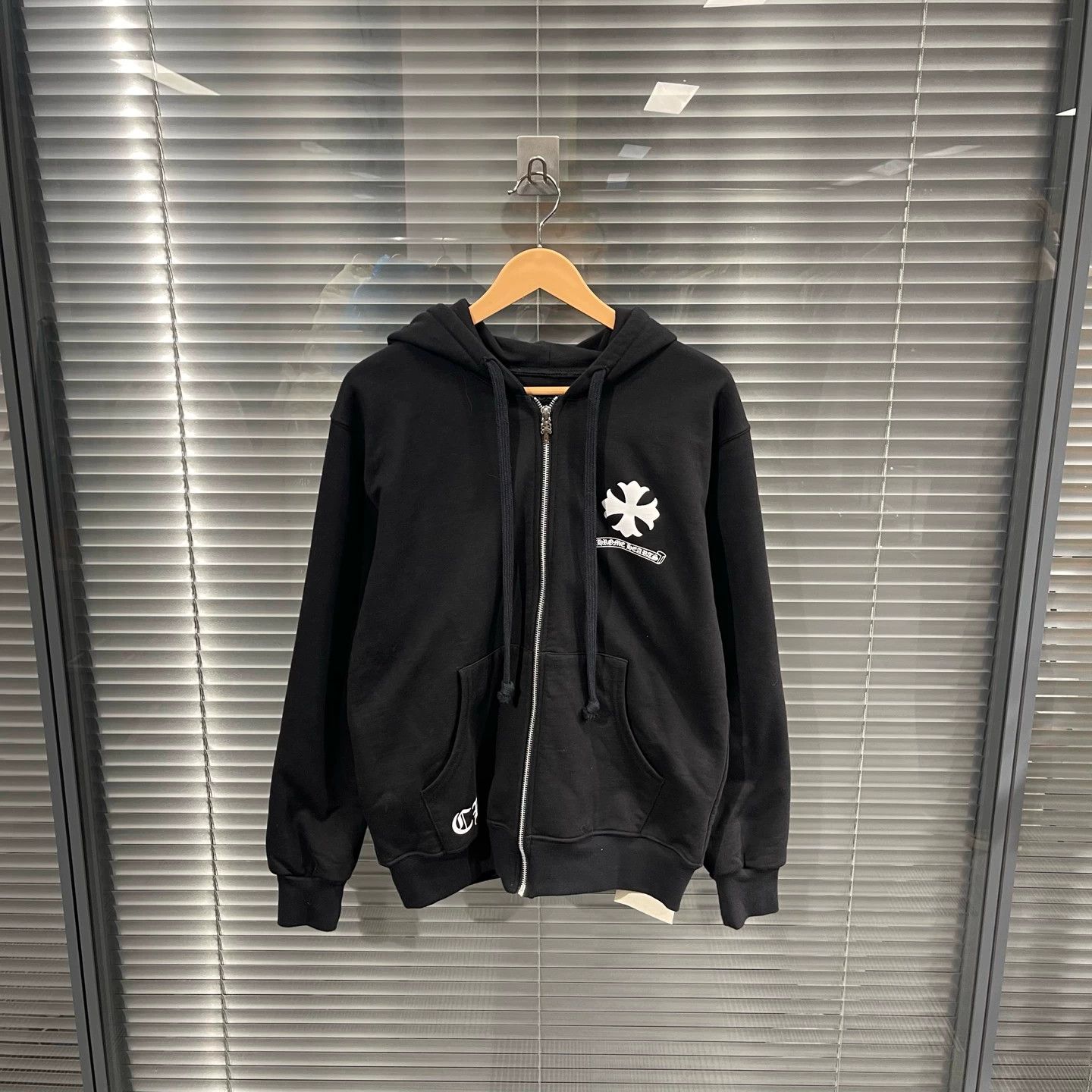 Chrome Hearts CH Back Cross Snowflake All-Over Print Zip Jacket S 99New Size US L / EU 52-54 / 3 - 2 Thumbnail