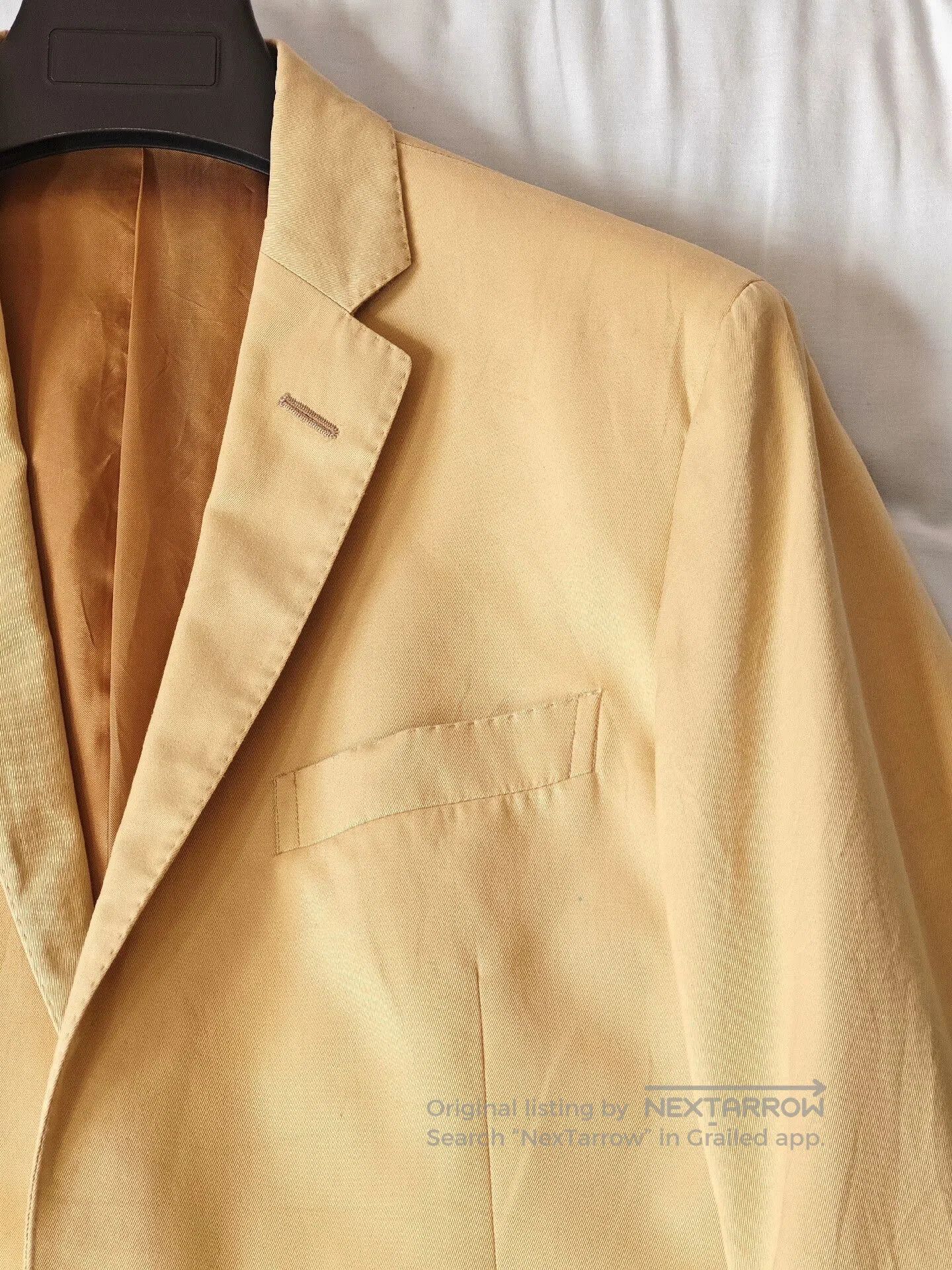 Polo Ralph Lauren Polo Ralph Lauren Beige Cotton Blazer. Size US M / EU 48-50 / 2 - 2 Thumbnail