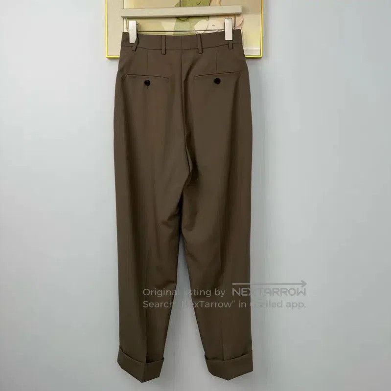 AMI AMI S Size Brown Wool Women’s Casual Trousers . Size 23" - 2 Thumbnail