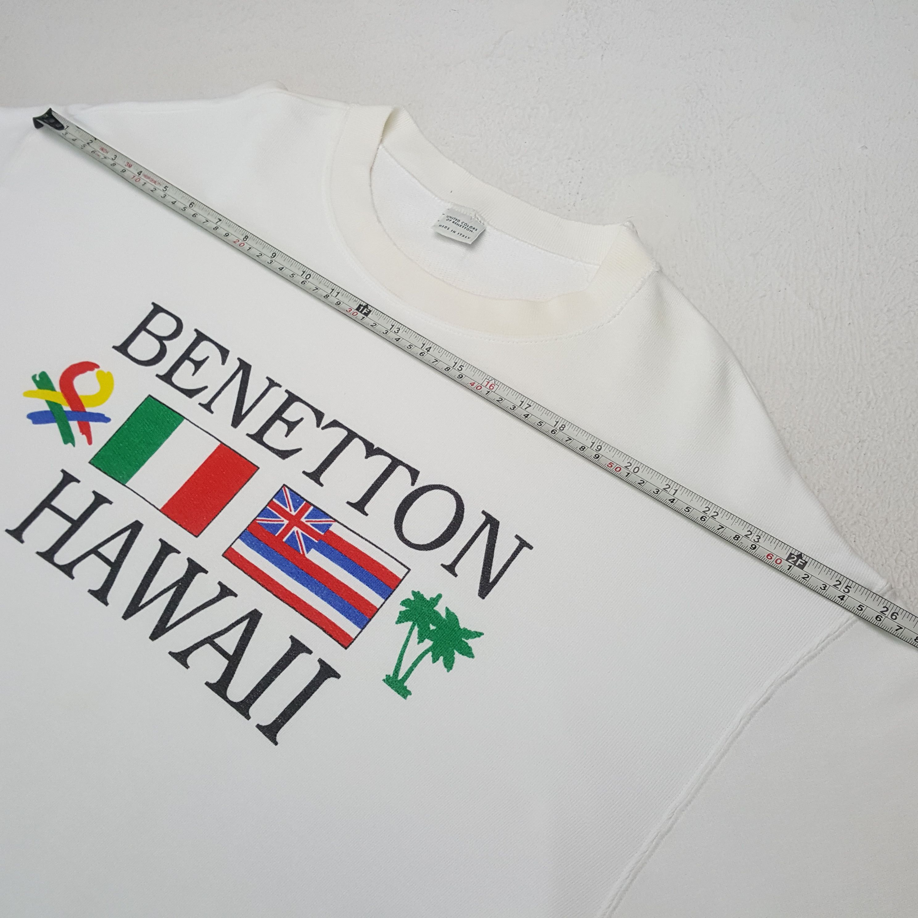 United Colors Of Benetton United Colours Of BENETTON HAWAII Sweatshirt C292N1 Size US XL / EU 56 / 4 - 6 Thumbnail