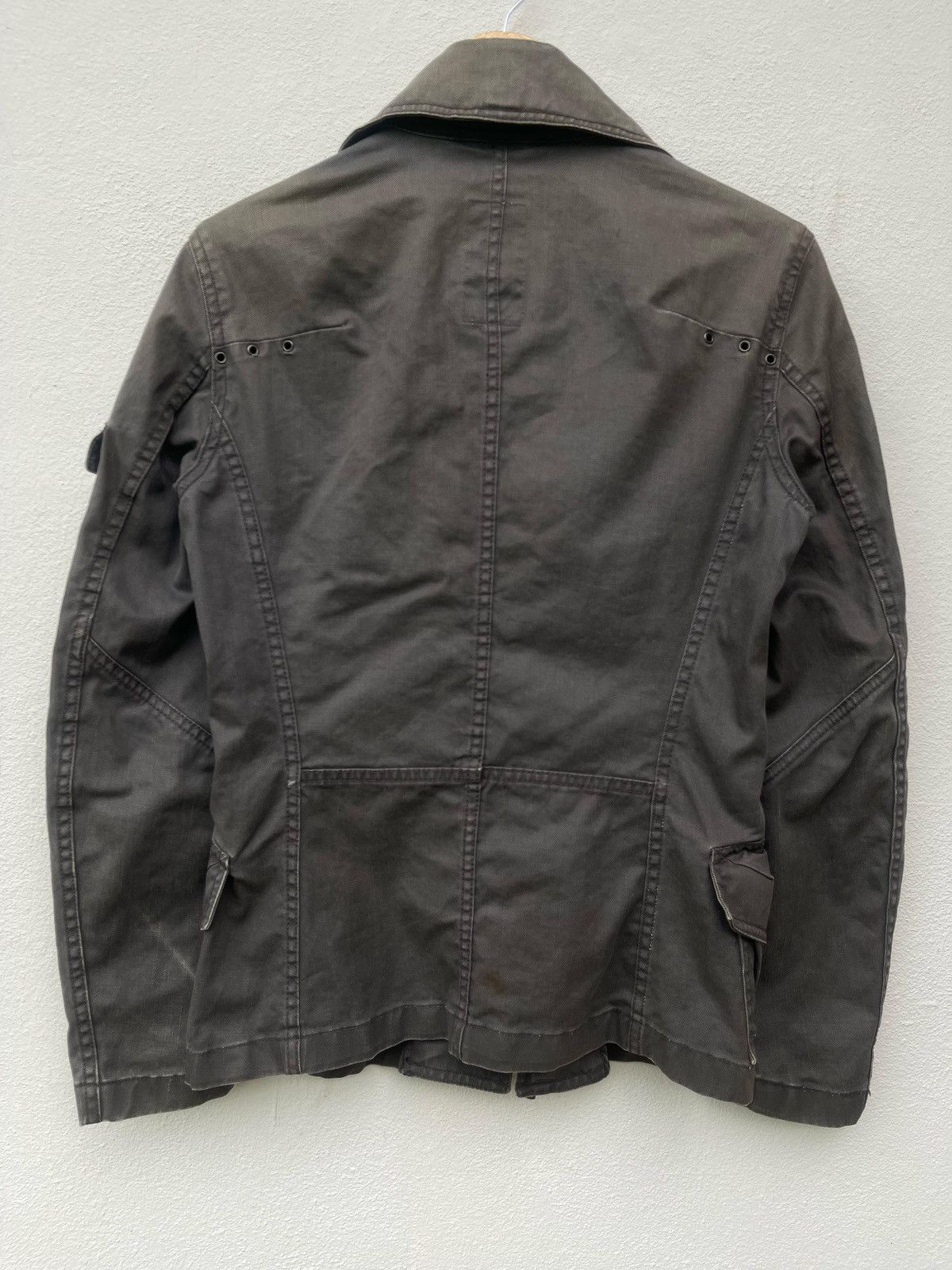 Designer × J.Lindeberg J.Lindeberg Stockholm Military Waxed Jacket Size US S / EU 44-46 / 1 - 10 Thumbnail