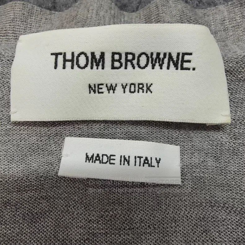 Thom Browne Thom Browne Grey Wool Cardigan Size US XS / EU 42 / 0 - 4 Thumbnail