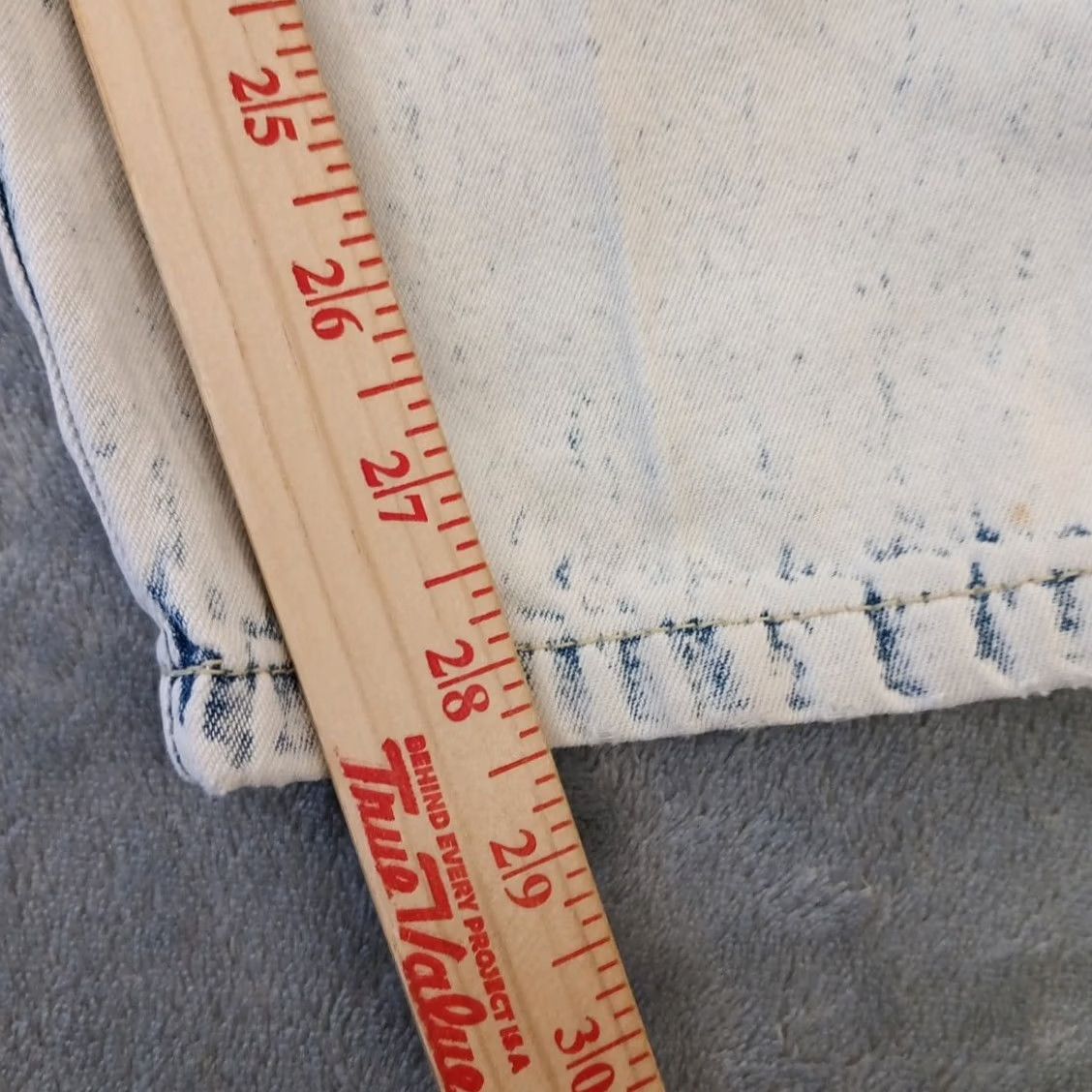 Vintage VINTAGE Gitano Jeans Womens Size 11 High Rise 28x28.5 Blue Light Wash Denim 100% Cotton Mom Pockets Womens Size 32" / US 10 / IT 46 - 6 Thumbnail