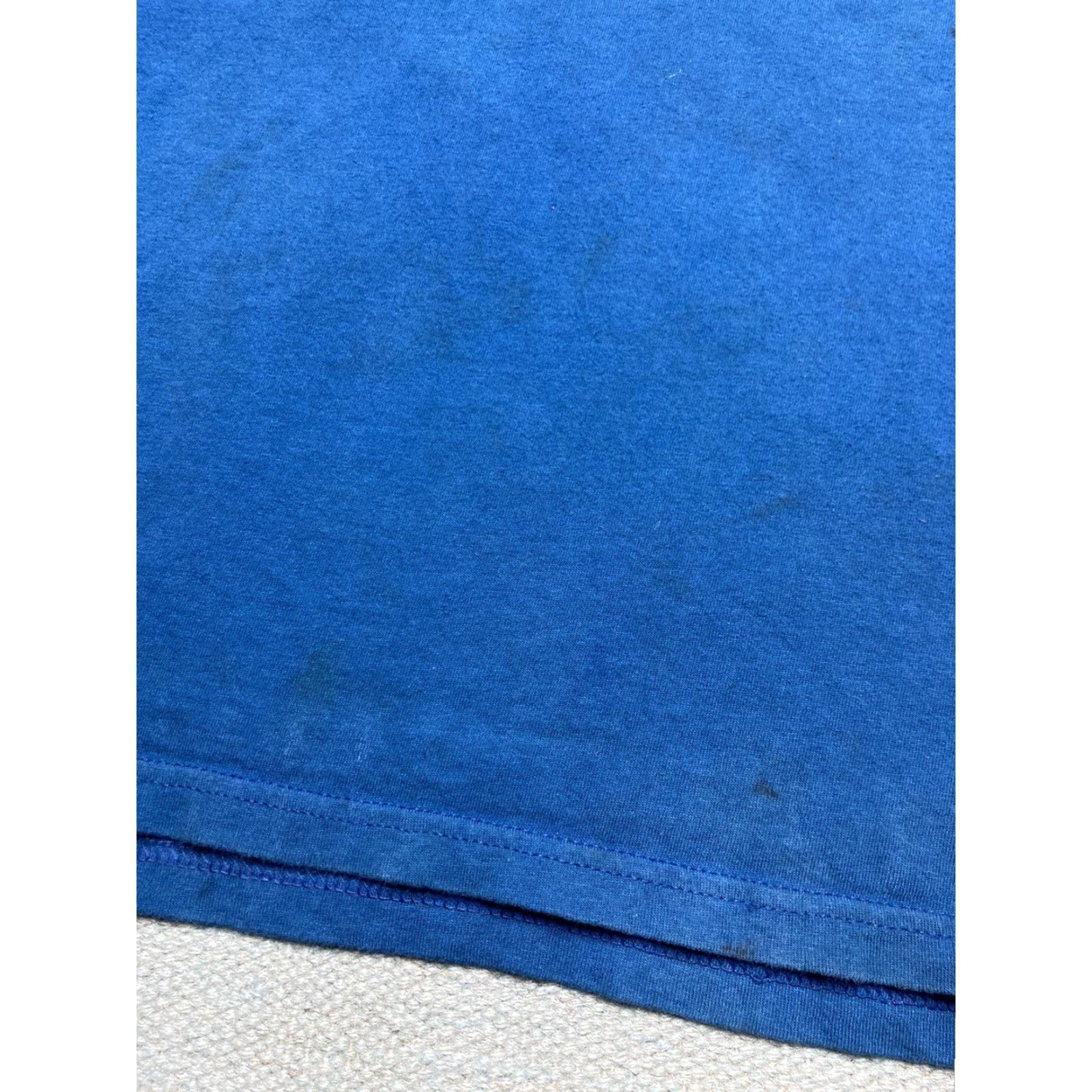 Nike VINTAGE Nike T-Shirt Embroidered Swoosh Royal Blue Men L Check Shirt Size US L / EU 52-54 / 3 - 7 Thumbnail