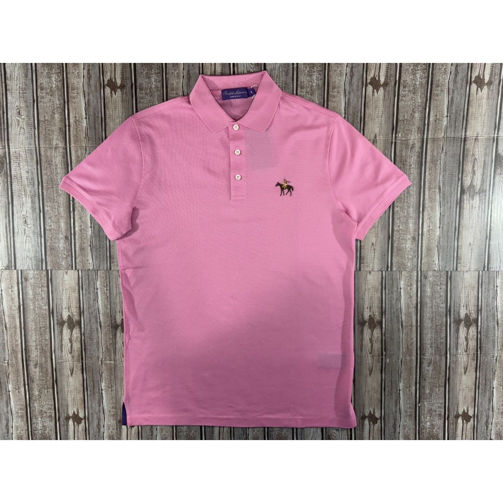 Ralph Lauren Purple Label Polo Shirt size M color pink NWT $