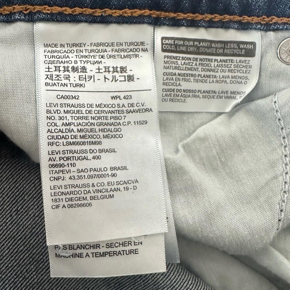 Levi's Levi’s Wedgie Jeans Icon Fit In Life’s Work Dark Wash 28 Size 28" / US 6 / IT 42 - 8 Thumbnail