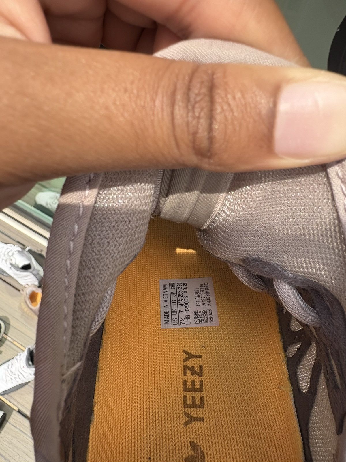 Yeezy Yeezy Boost 350 Mono Mist Size US 7.5 / EU 40-41 - 8 Thumbnail