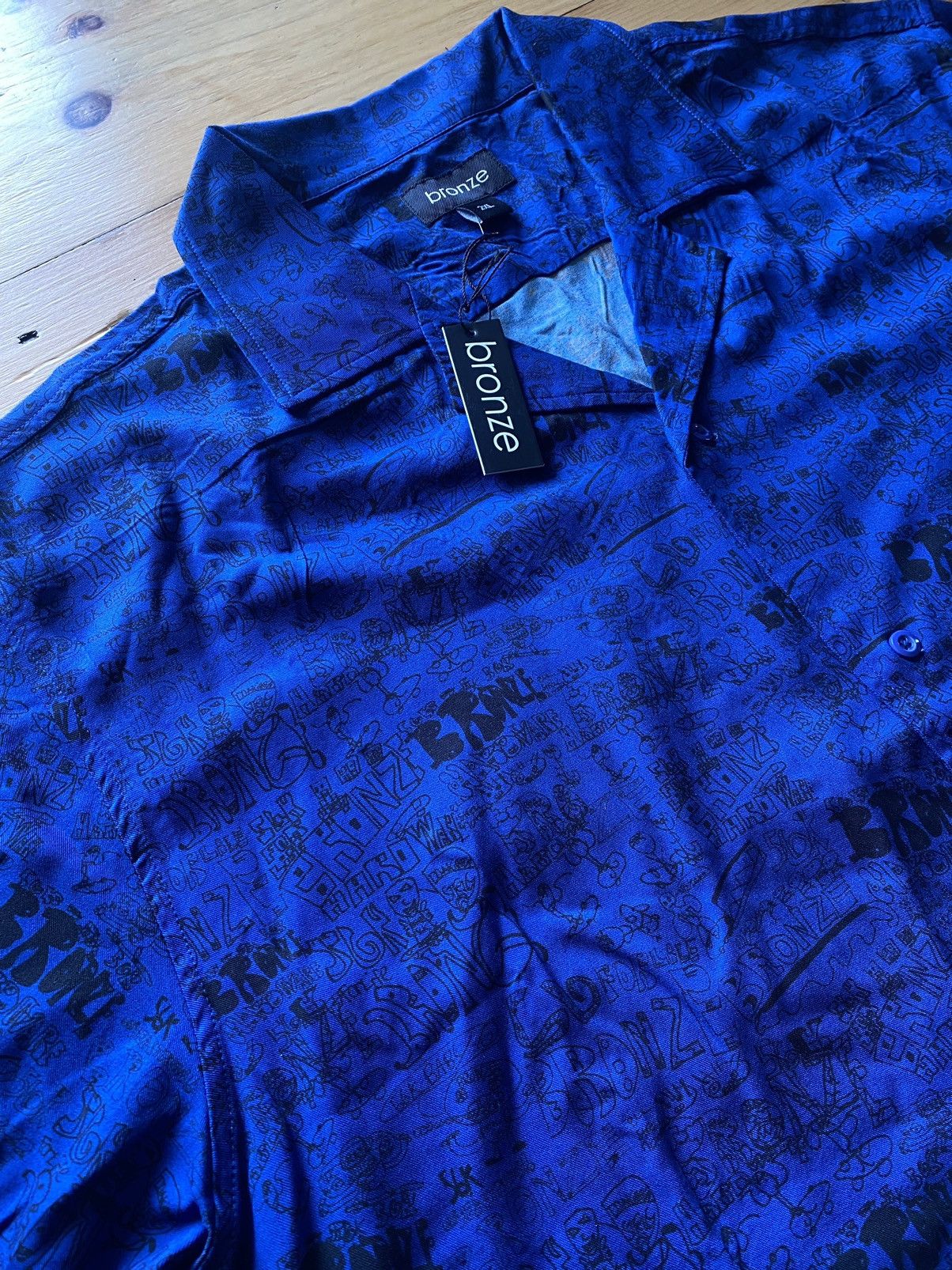 Bronze 56k Xxl Bronze56k AOP button up silky shirt New Size US XXL / EU 58 / 5 - 3 Thumbnail