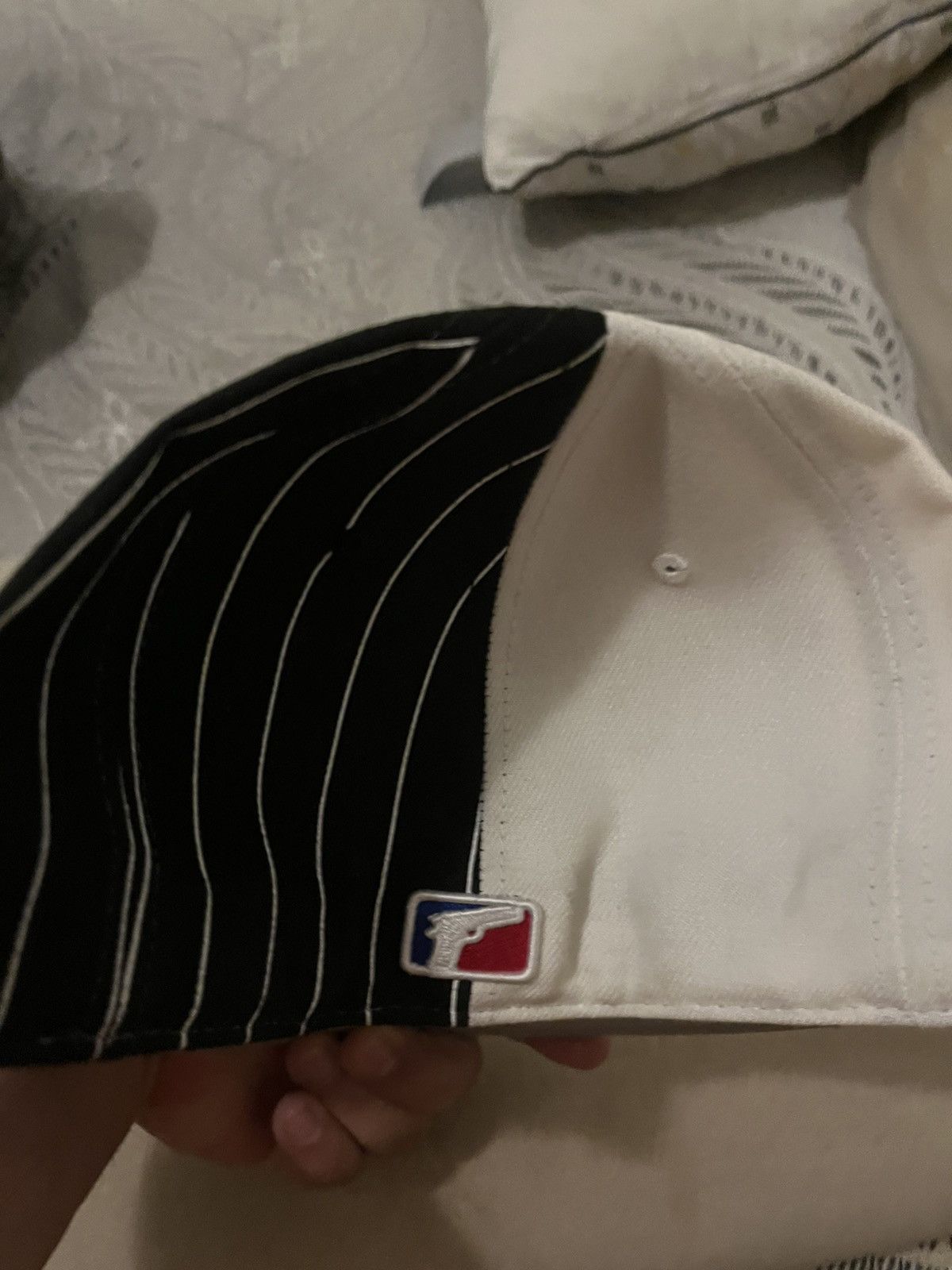 Fuck The Population FTP Black/White fitted Baseball Hat Sz 7 Size ONE SIZE - 2 Thumbnail