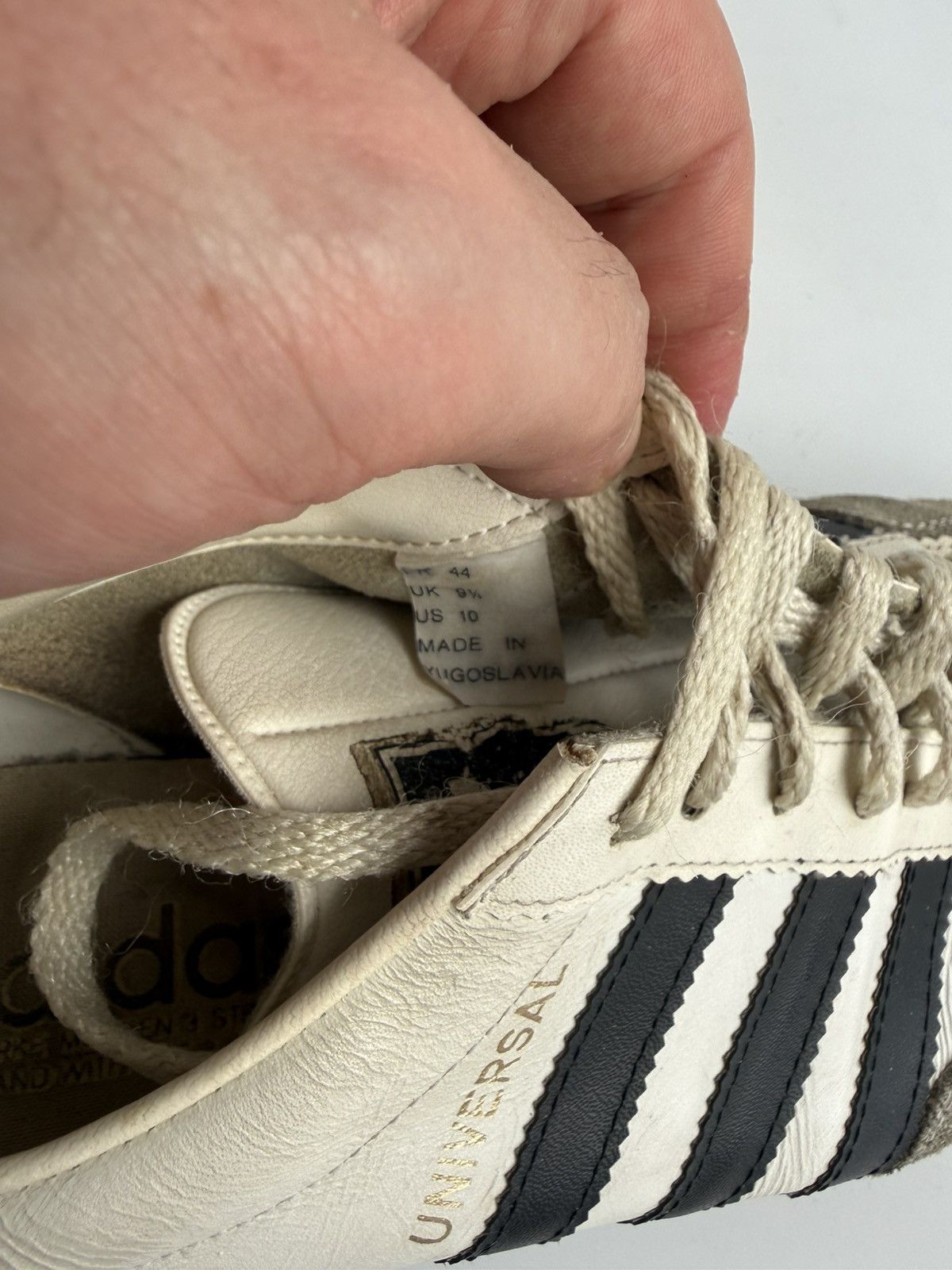 Adidas Vintage 80s Adidas Universal Made in Yugoslavia Sneakers Size US 10 / EU 43 - 18 Thumbnail