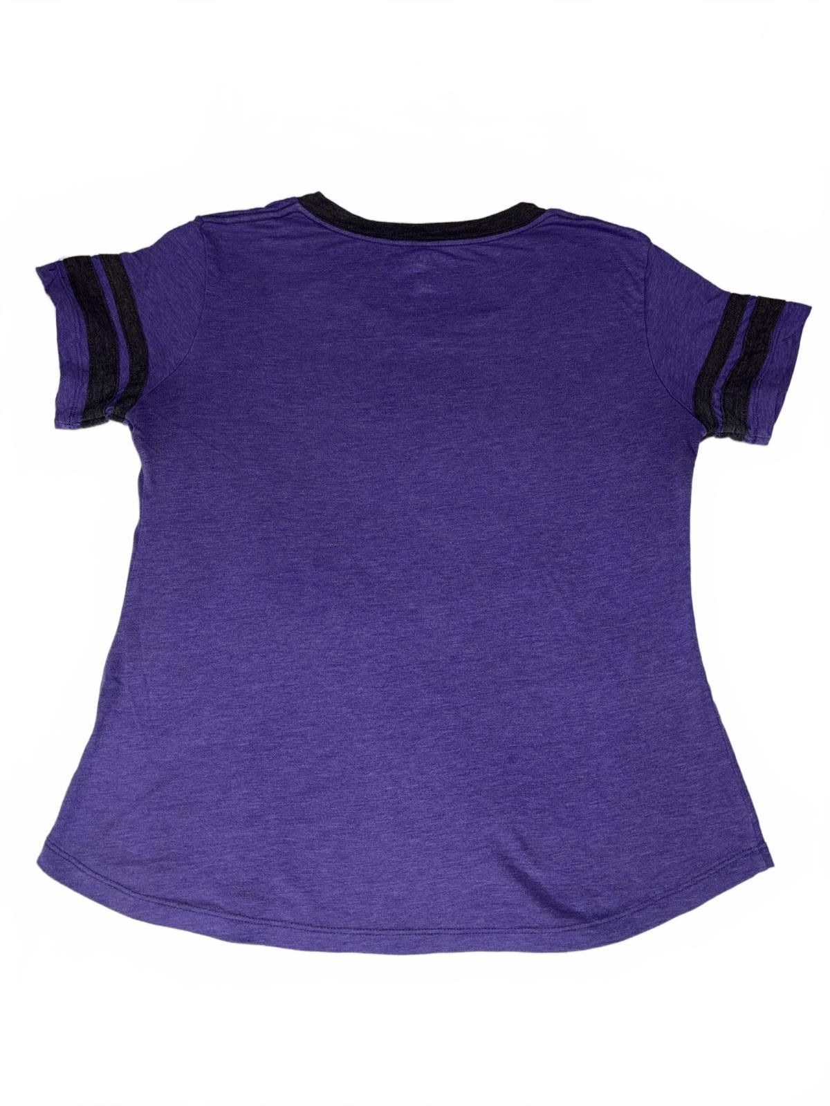 Designer Colorado Rockies Women's V-Neck T-Shirt Size L / US 10 / IT 46 - 3 Thumbnail