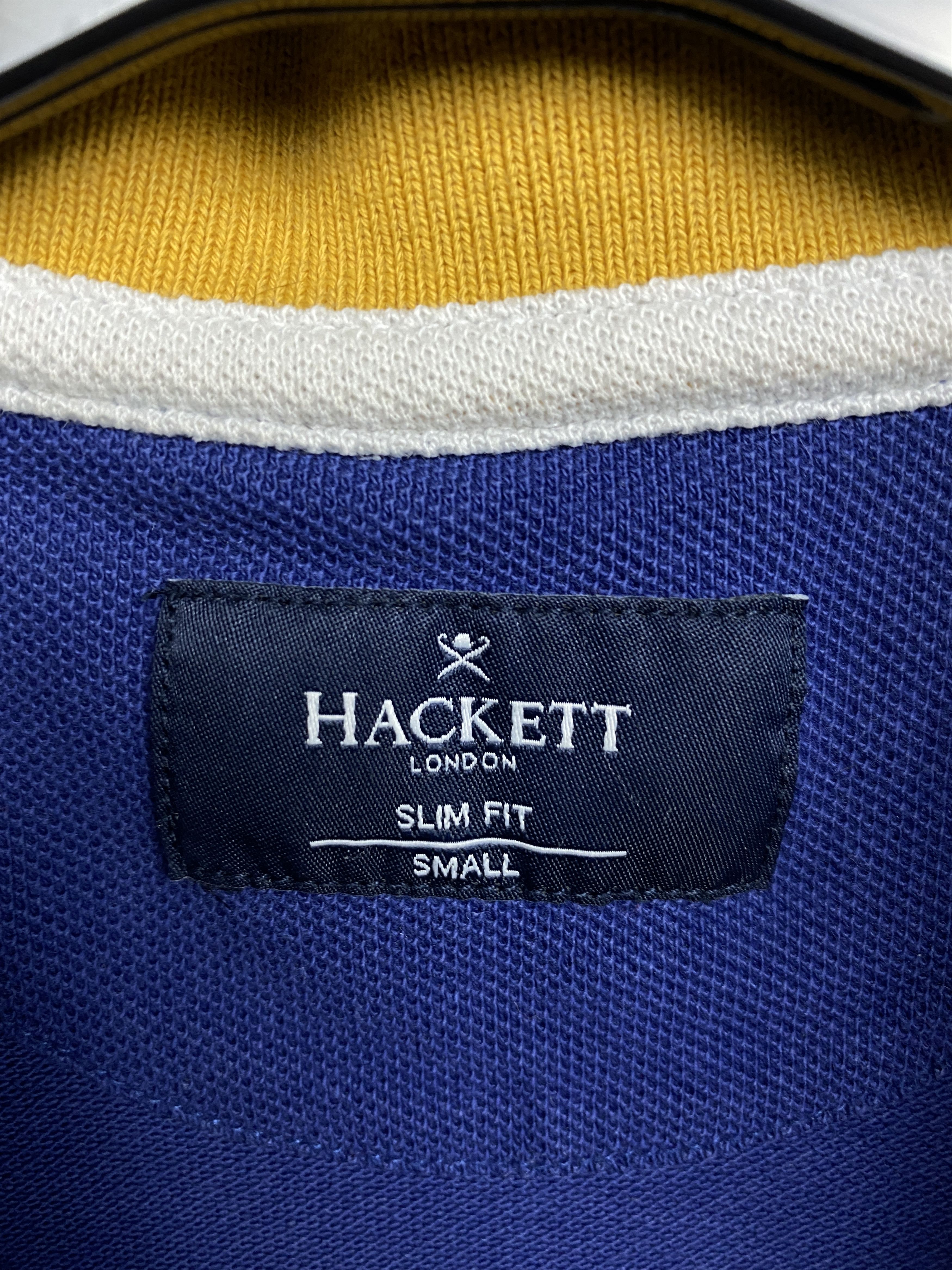 Hackett Hackett Vintage Mens Polo Shirt Size US S / EU 44-46 / 1 - 4 Thumbnail