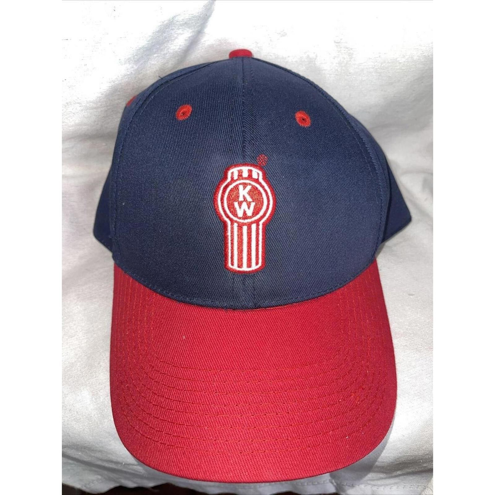 Designer Kenworth Two-Tone Baseball Cap - Navy & Red Size ONE SIZE - 2 Thumbnail